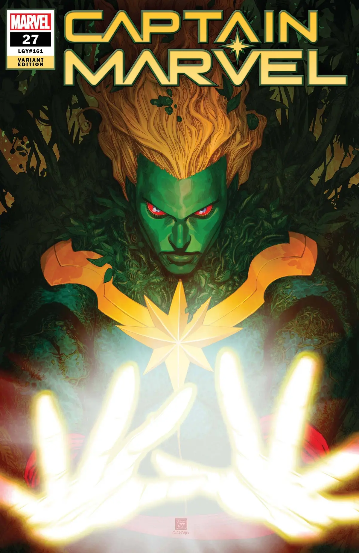 Captain Marvel #27 Chang Captain Marvel-Thing Var 1