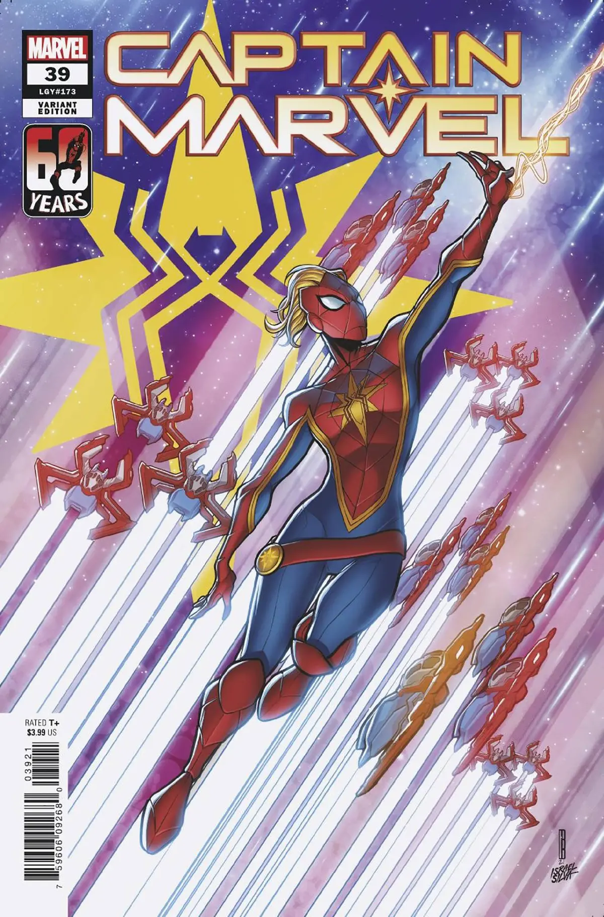 Captain Marvel #39 Baldeon Spider-Man Var 1