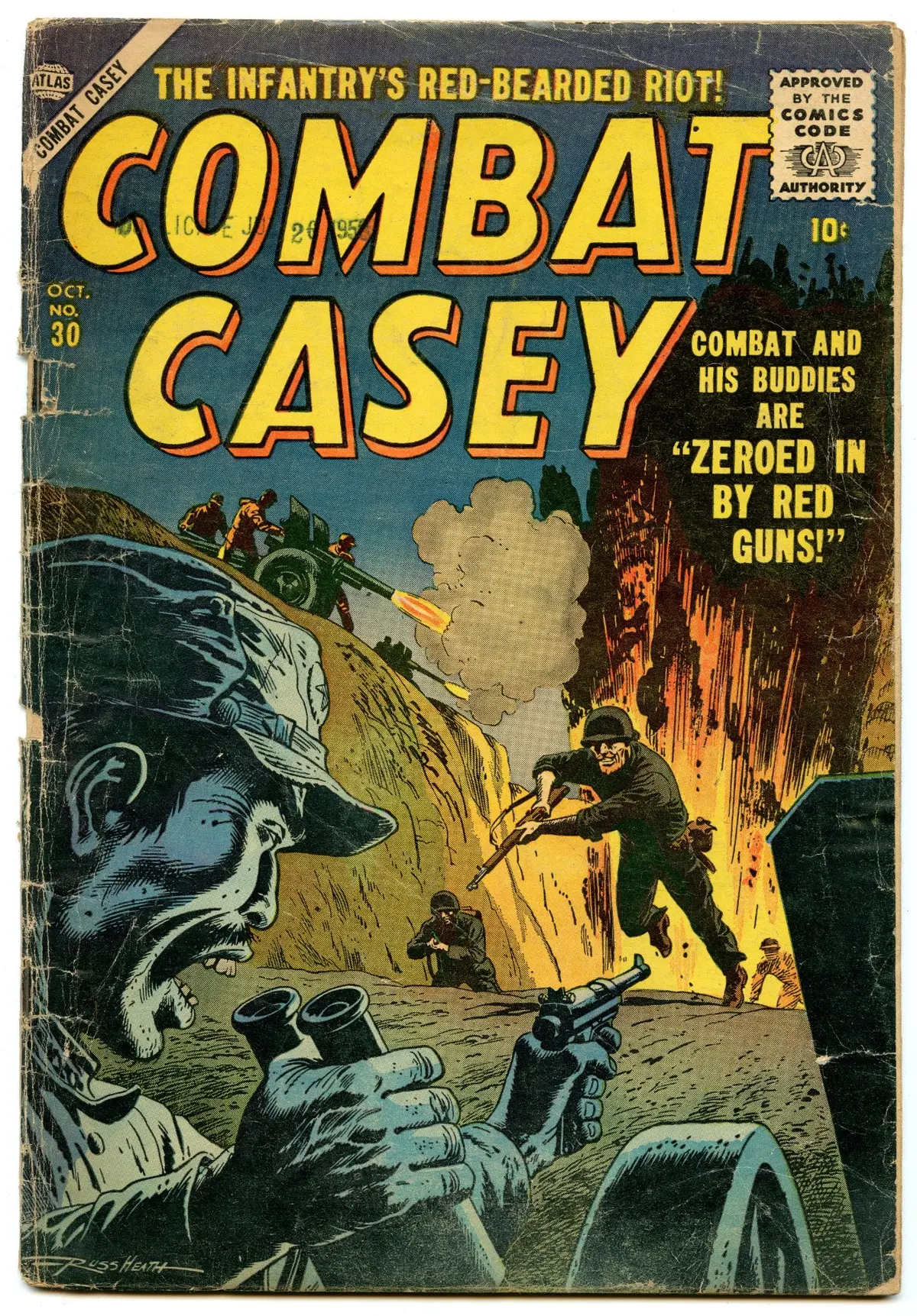 Combat Casey 30 (Oct 1956) Gd+ (2.5) 1