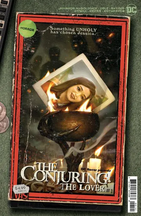 Dc Horror Presents The Conjuring The Lover #1 (Of 5) Cvr B Ryan Brown Vhs Tribute Card Stock Var (Mr) 1