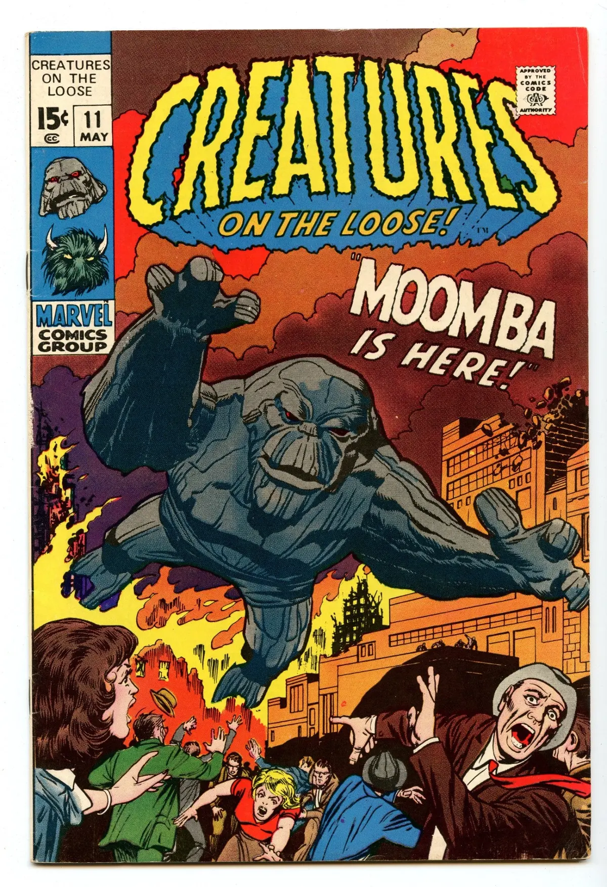 Creatures On The Loose 11 (May 1971) Fi+ (6.5) 1
