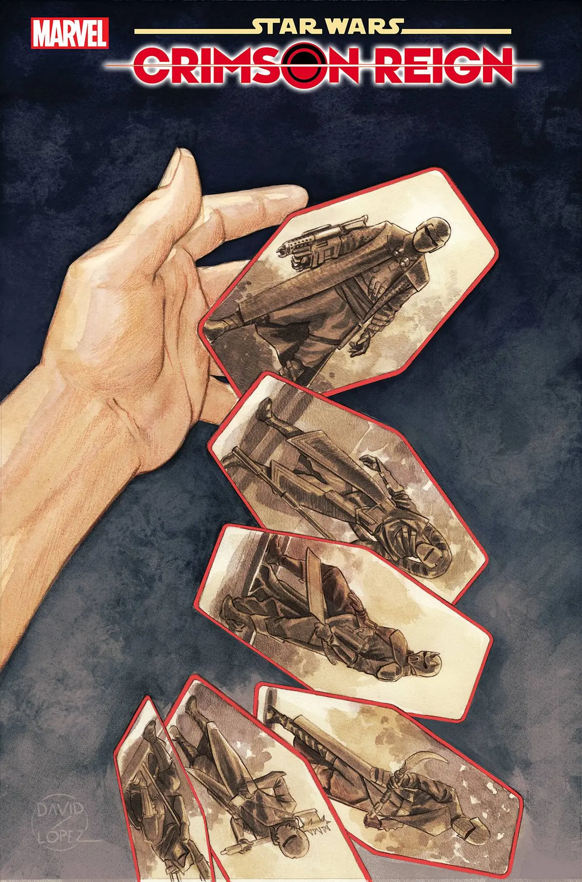 Star Wars Crimson Reign #5 (Of 5) 25 Copy Incv Sabacc Card V 1
