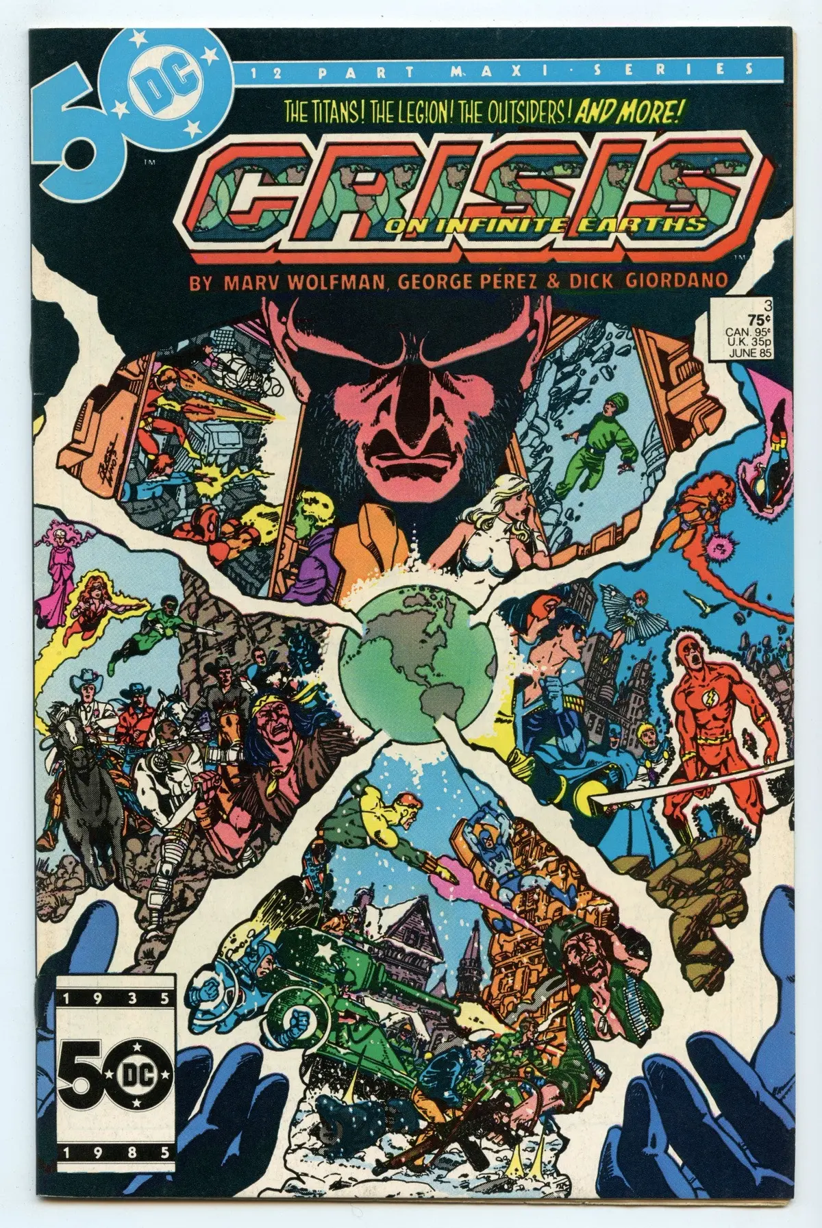 Crisis On Infinite Earths 3 (Jun 1985) Vf/Nm (9.0) 1