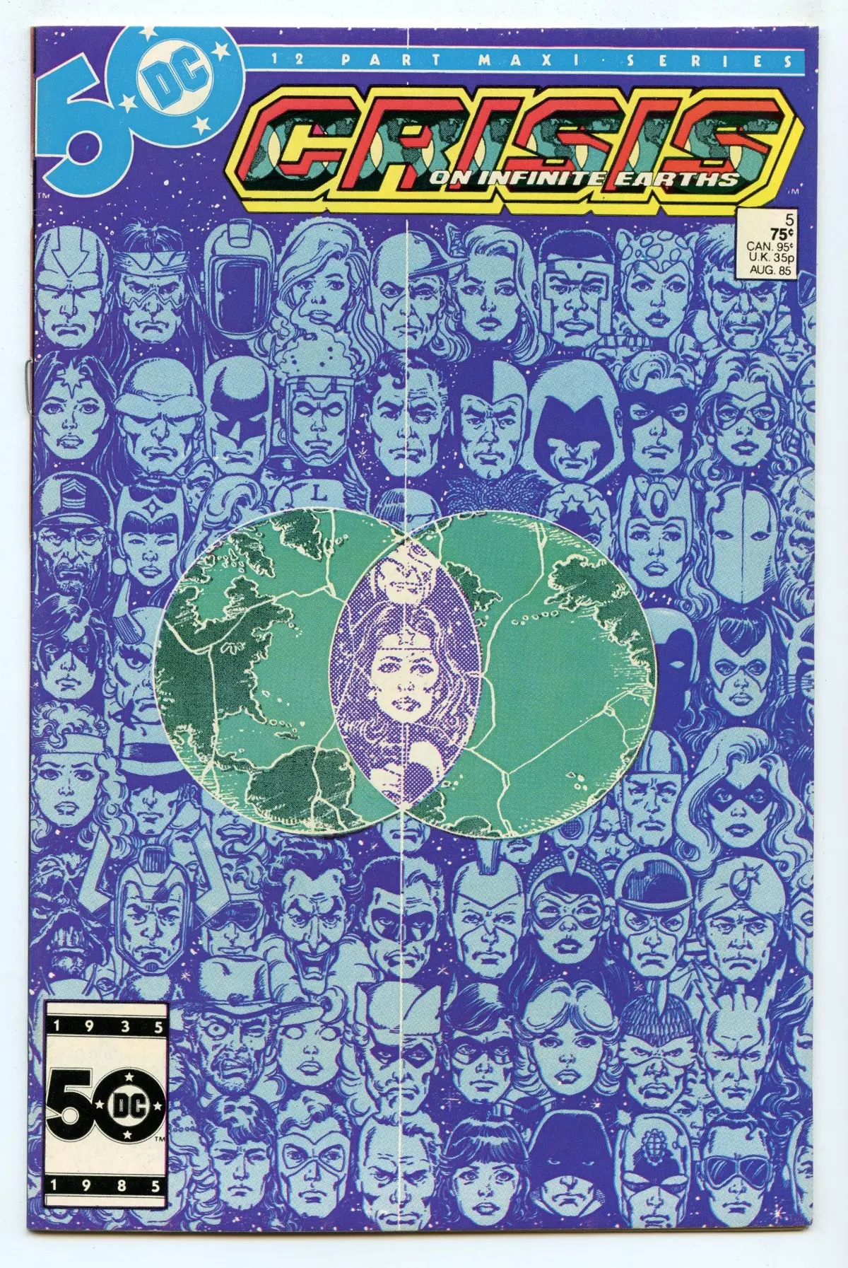 Crisis On Infinite Earths 5 (Aug 1985) Vf/Nm (9.0) 1