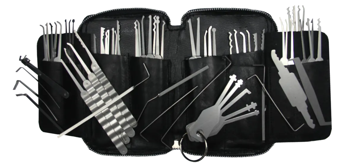 60 Piece Professional Lock Pick Set 1