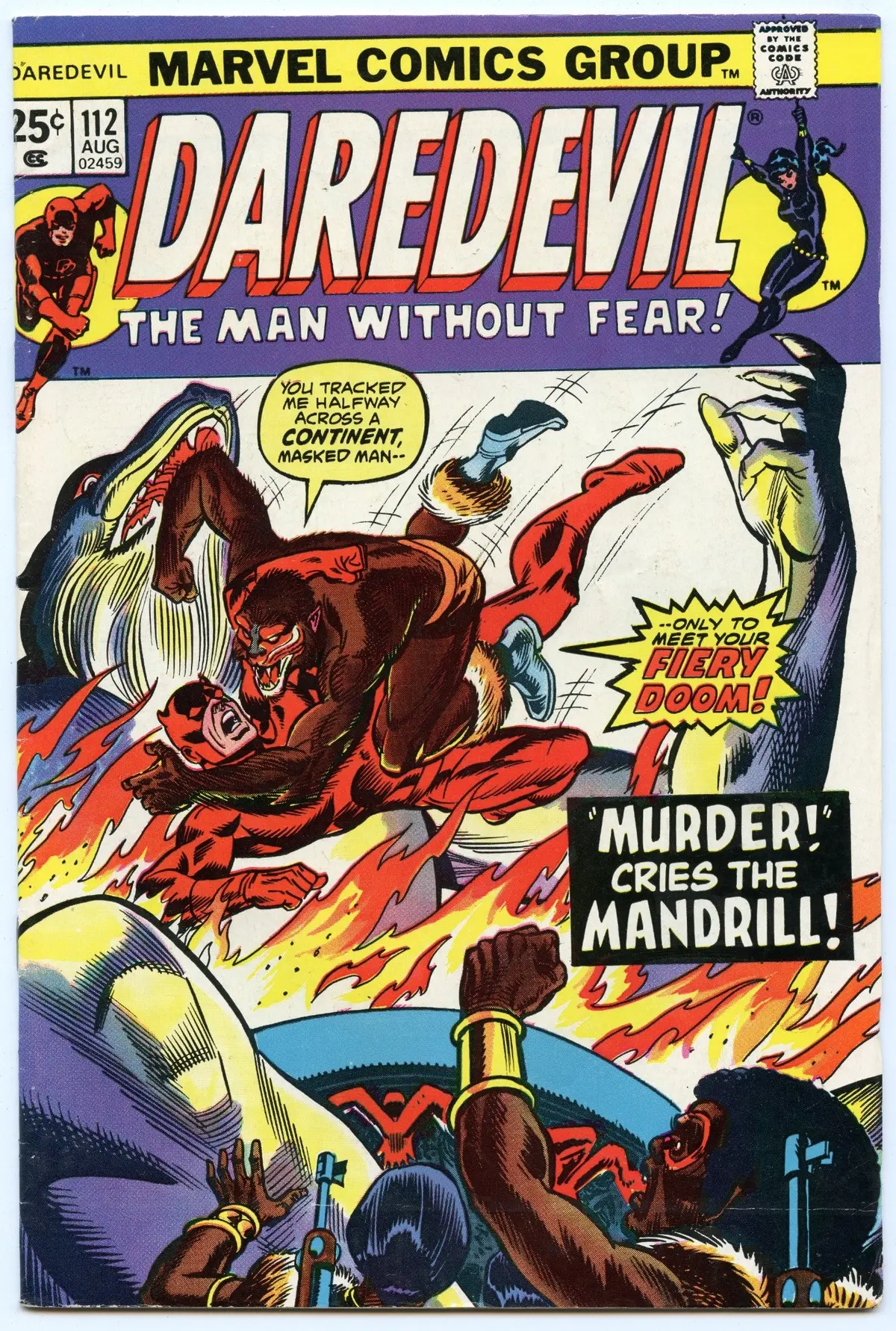 Daredevil 112 (Aug 1974) Fi (6.0) 1