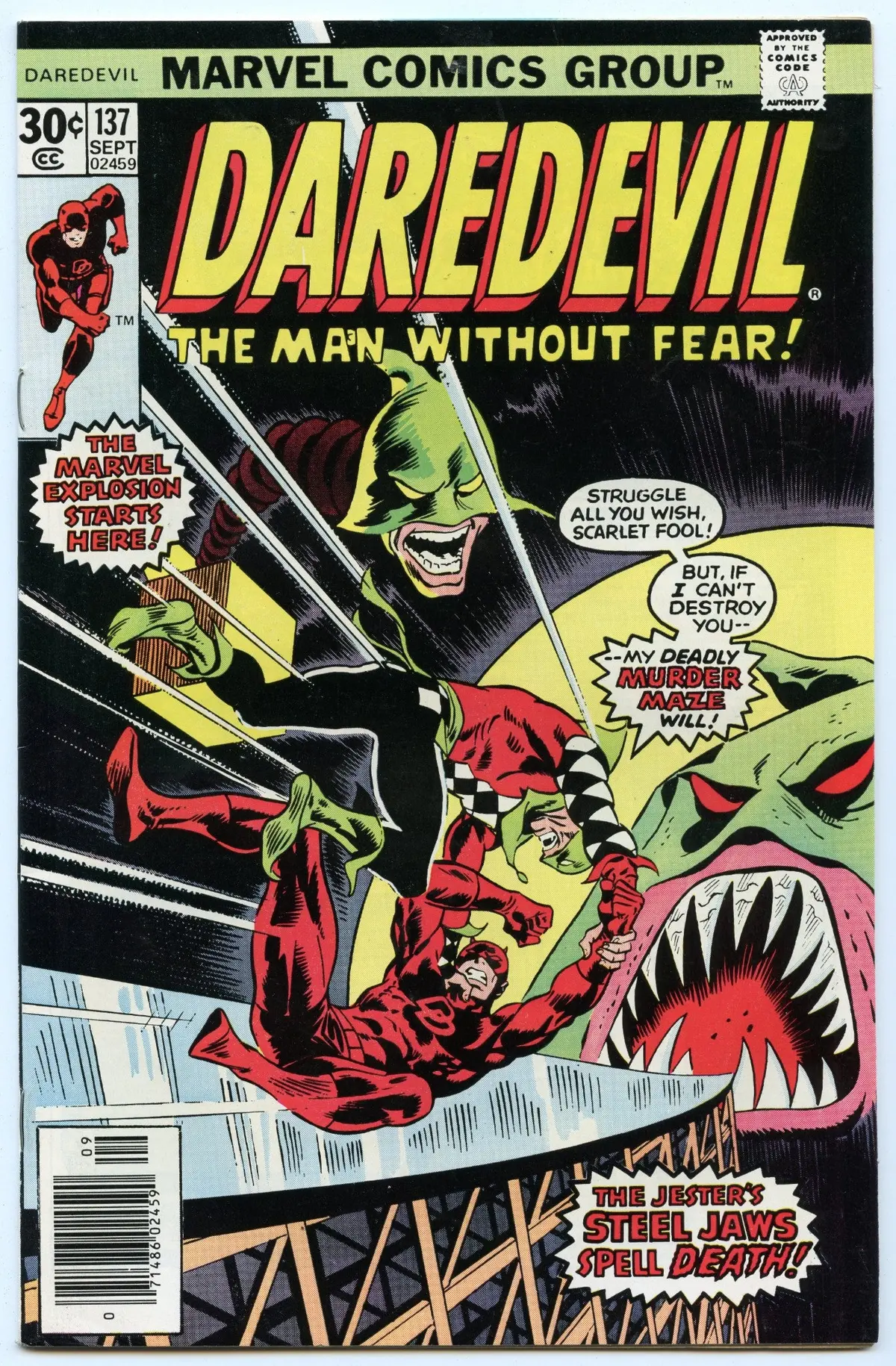 Daredevil 137 (Sep 1976) Fi- (5.5) 1