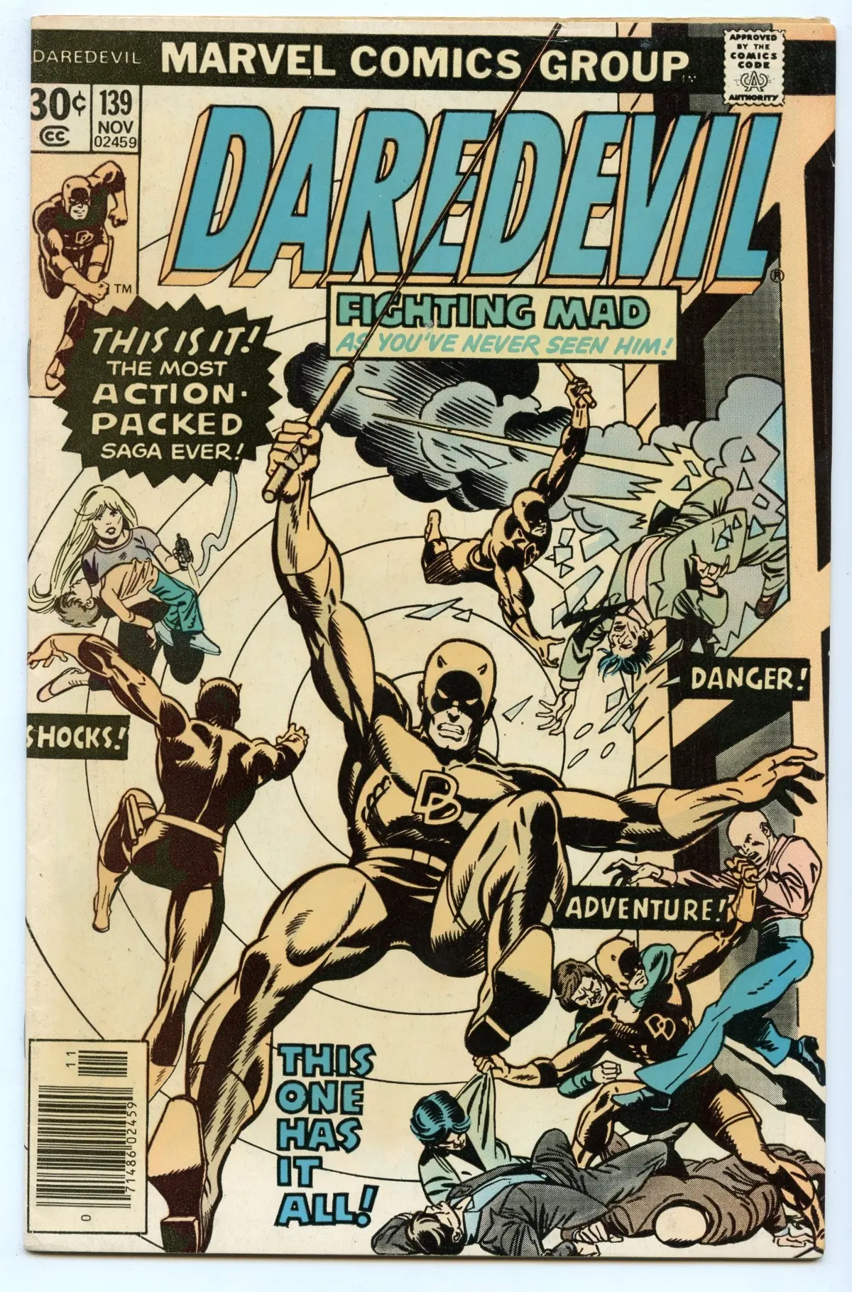 Daredevil 139 (Nov 1976) Vg- (3.5) 1
