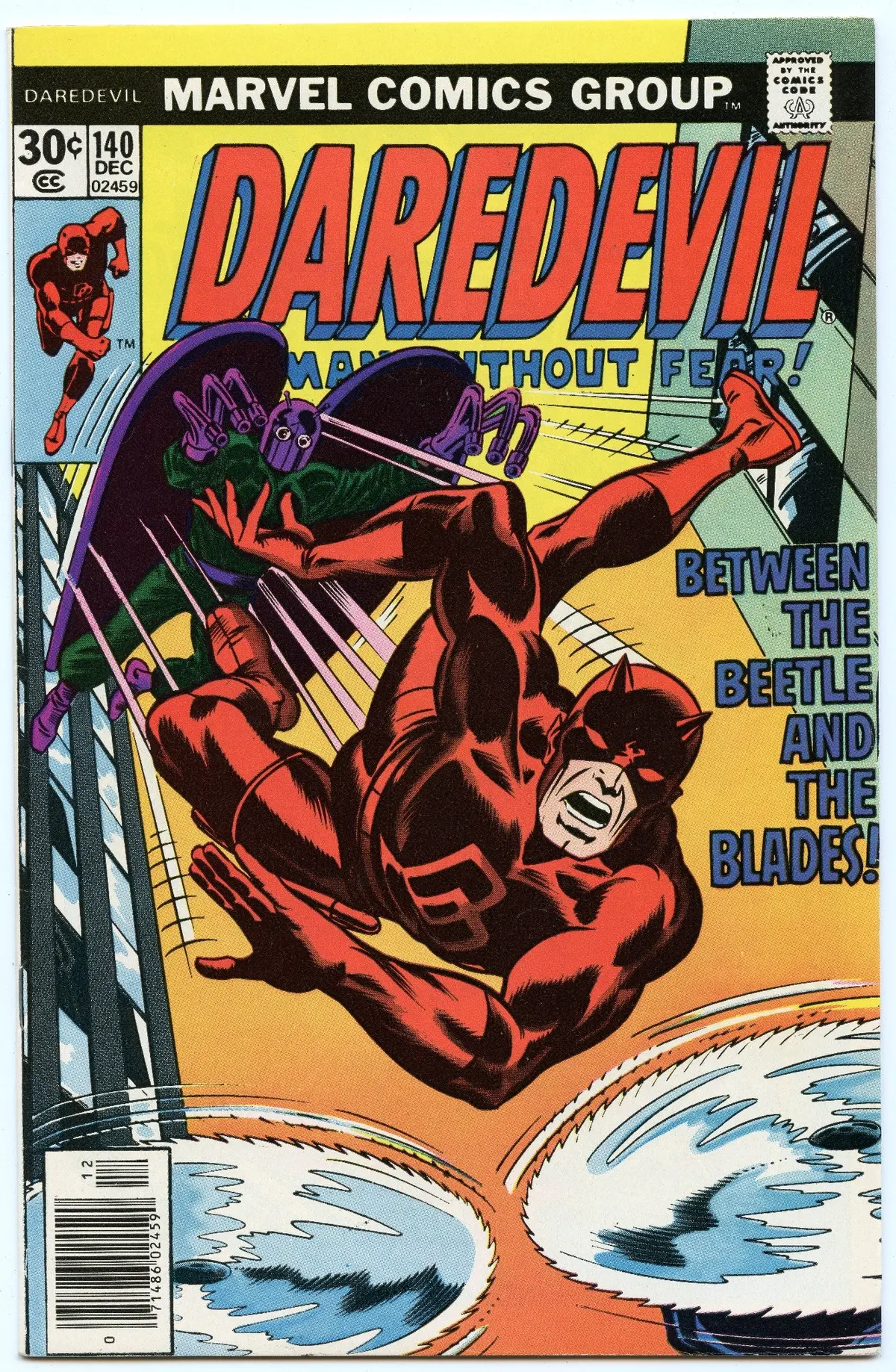 Daredevil 140 (Dec 1976) Nm- (9.2) 1