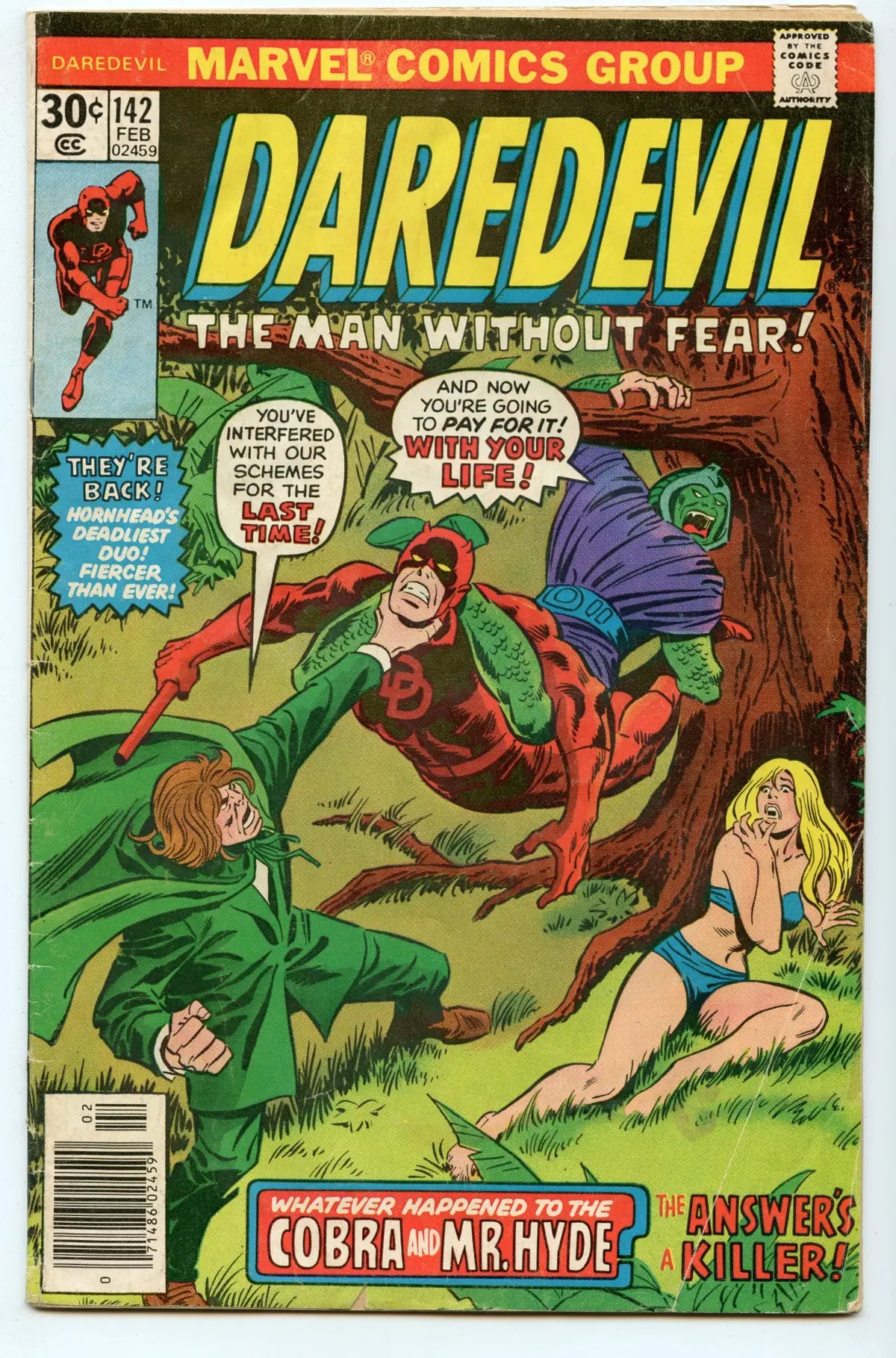 Daredevil 142 (Feb 1977) Vg- (3.5) 1