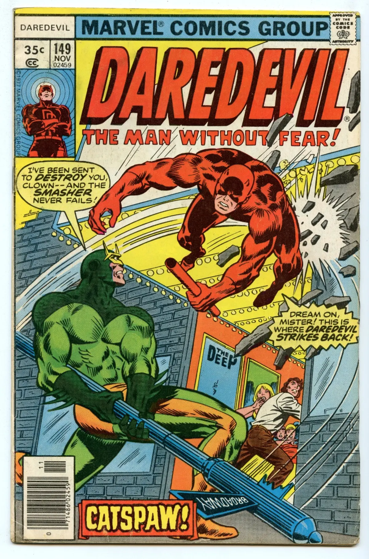 Daredevil 149 (Nov 1977) Vg+ (4.5) 1
