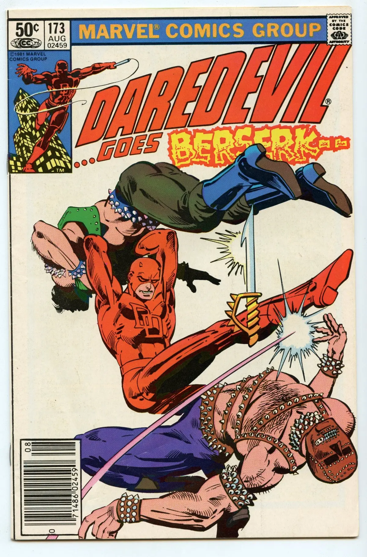 Daredevil 173 (Aug 1981) Vg+ (4.5) 1