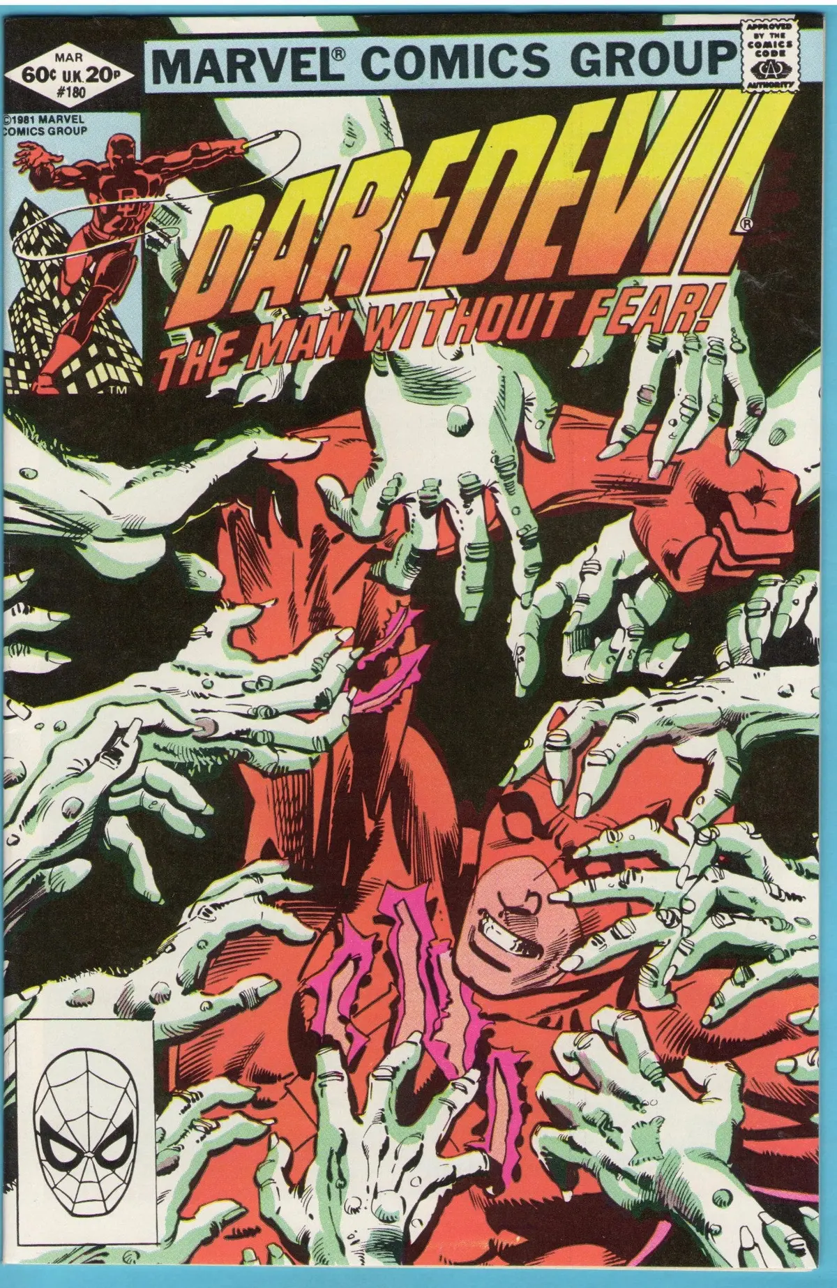 Daredevil 180 (Mar 1982) Nm- (9.2) 1