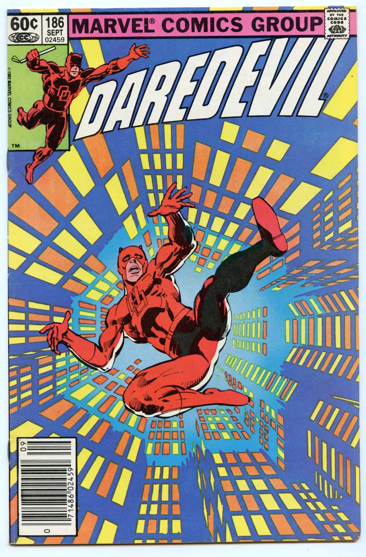 Daredevil 186 (Sep 1982) Fi/Vf (7.0) 1