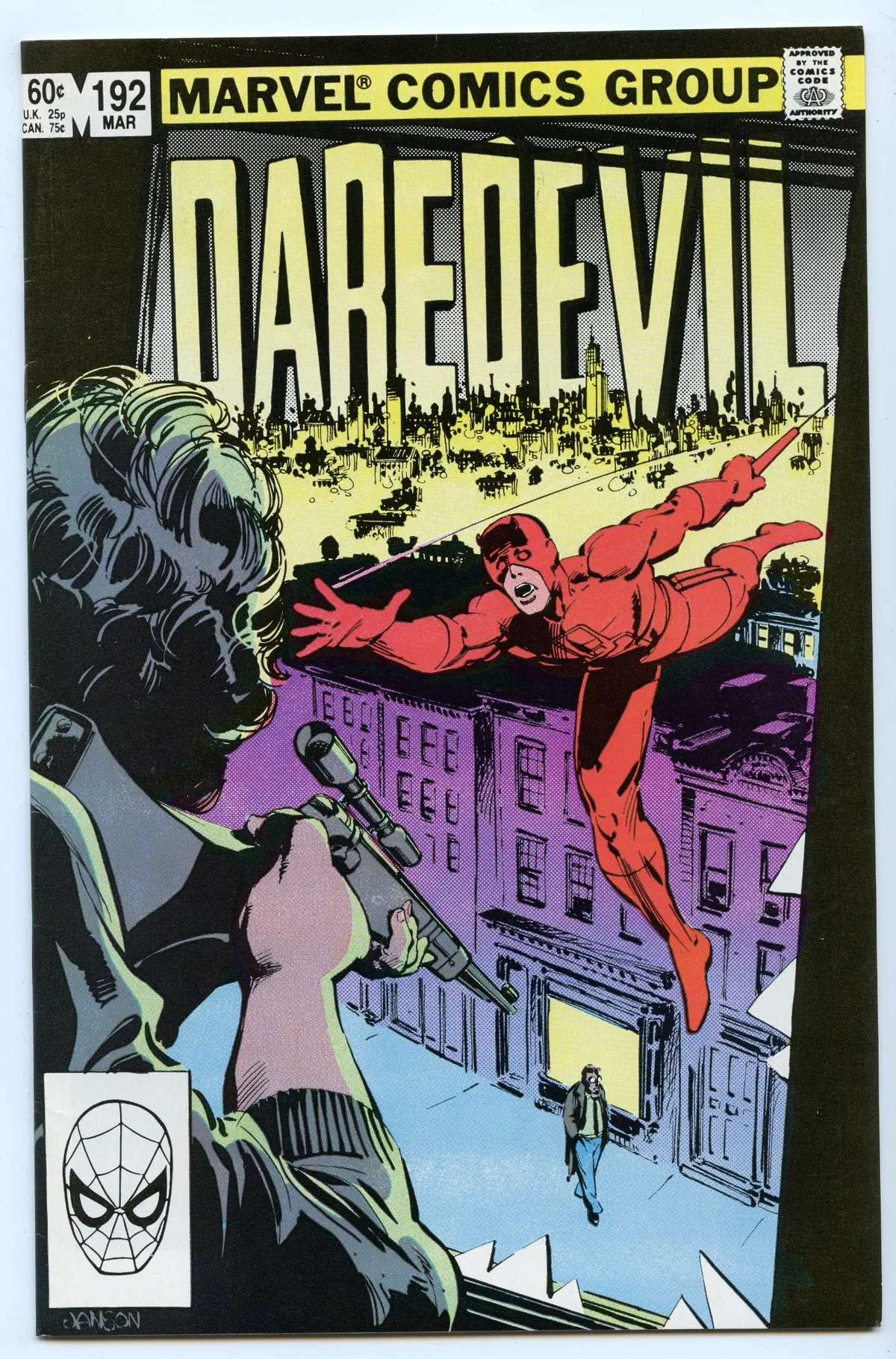 Daredevil 192 (Mar 1983) Nm- (9.2) 1