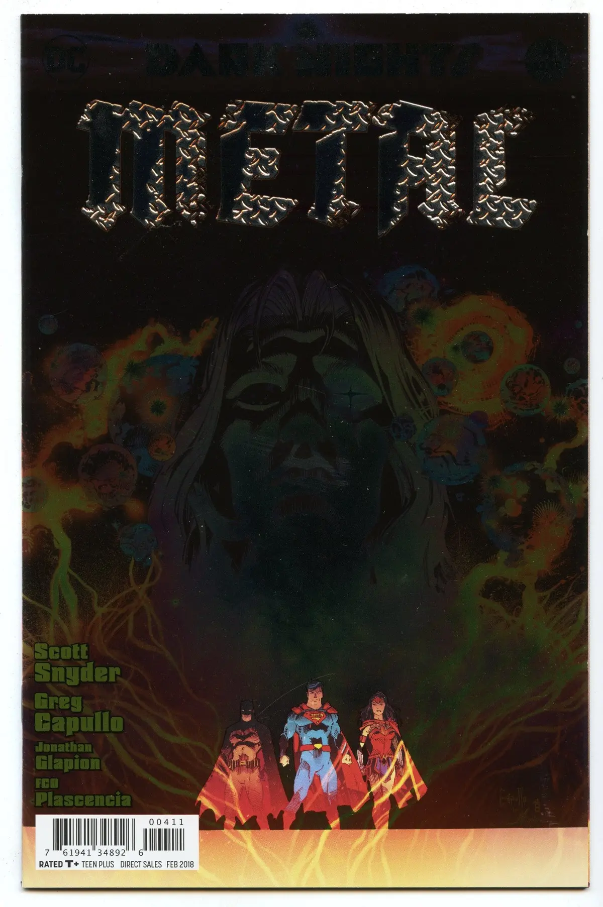 Dark Nights: Metal 4 (Feb 2018) Nm- (9.2) 1
