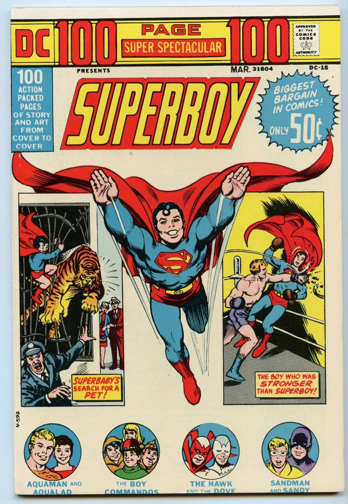 Dc 100 Page Super Spectacular 15 (Mar 1973) Nm- (9.2) 1