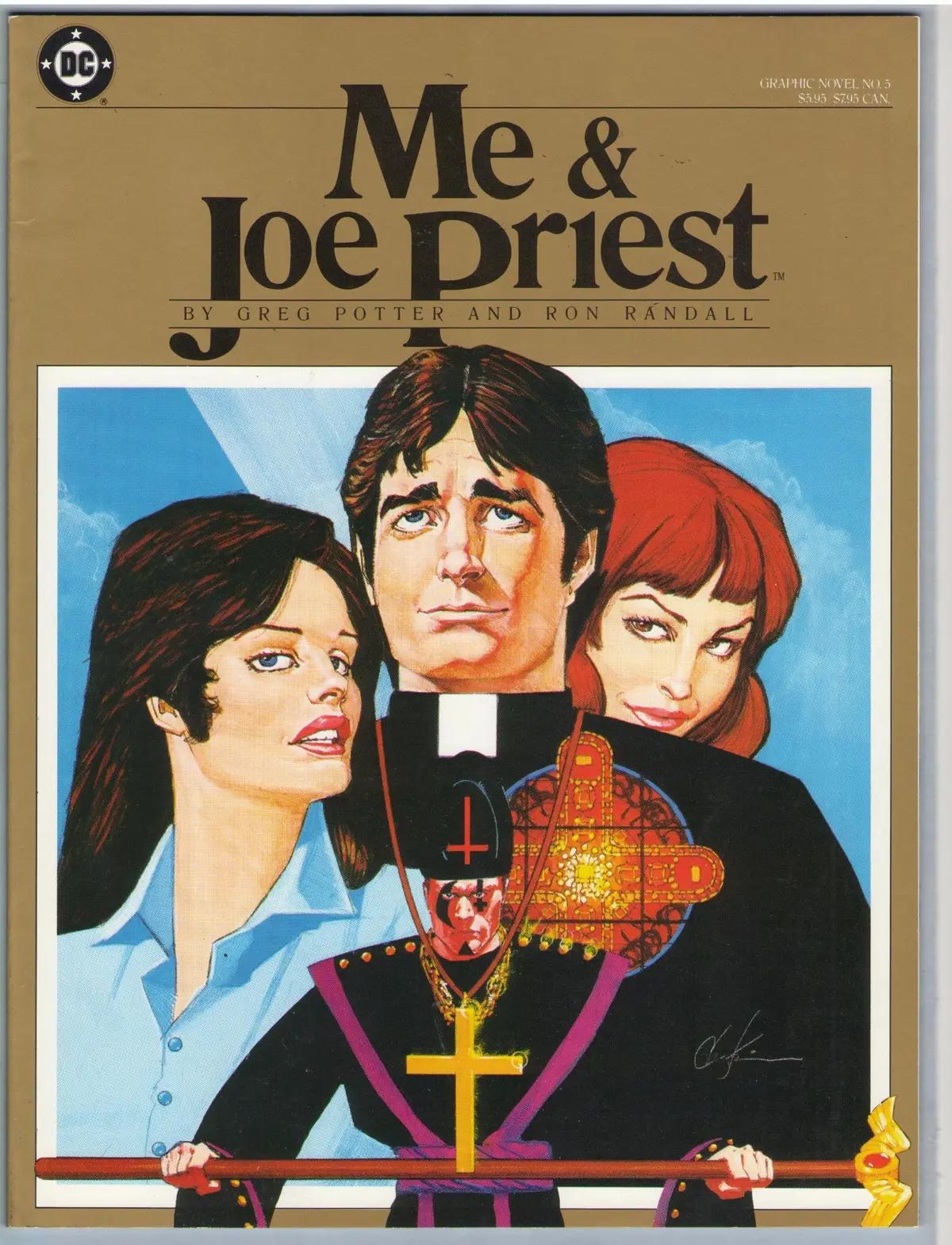 Dc Graphic Novel 5 (Me And Joe Priest) (1985) Vf (8.0) 1