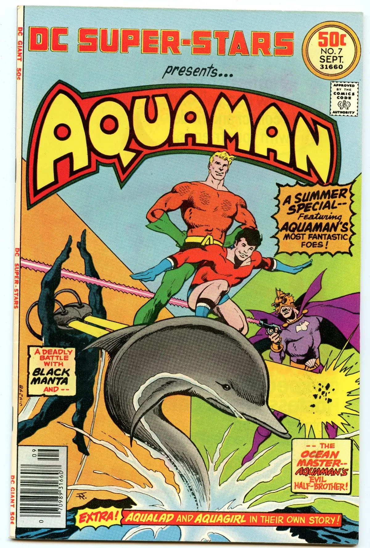 Dc Super-Stars 7 (Sep 1976) Nm- (9.2) 1