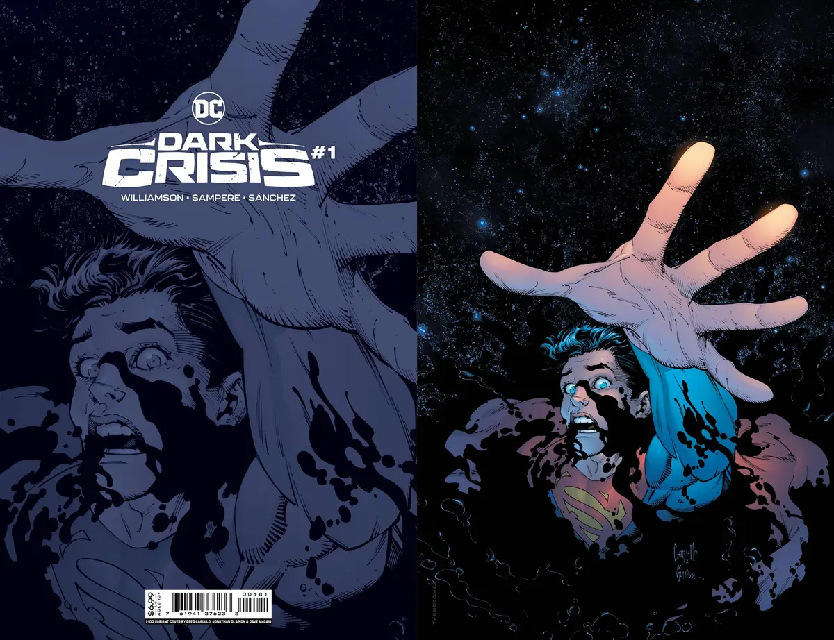 Dark Crisis #1 Cvr I 1:100 Capullo & Glapion Foil 1