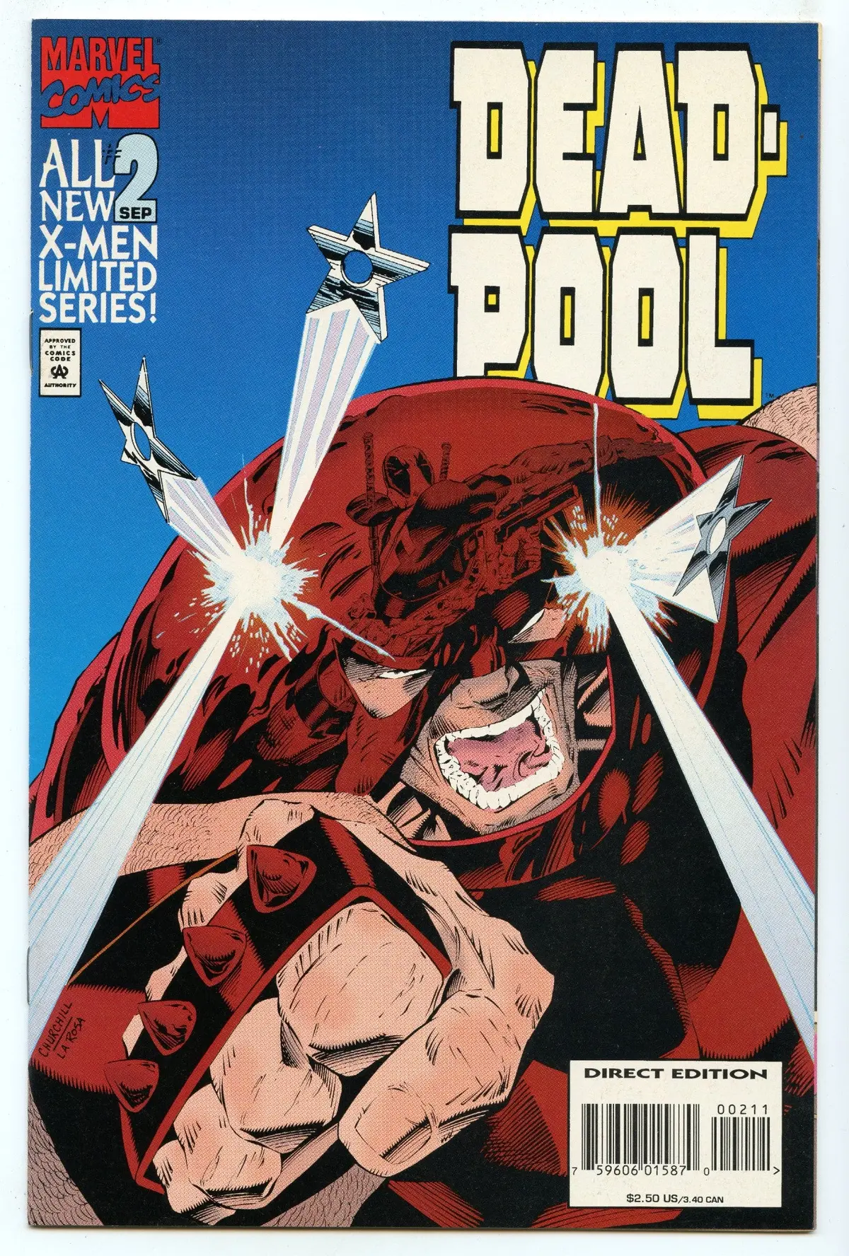 Deadpool Mini 2 (Sep 1994) Nm- (9.2) 1