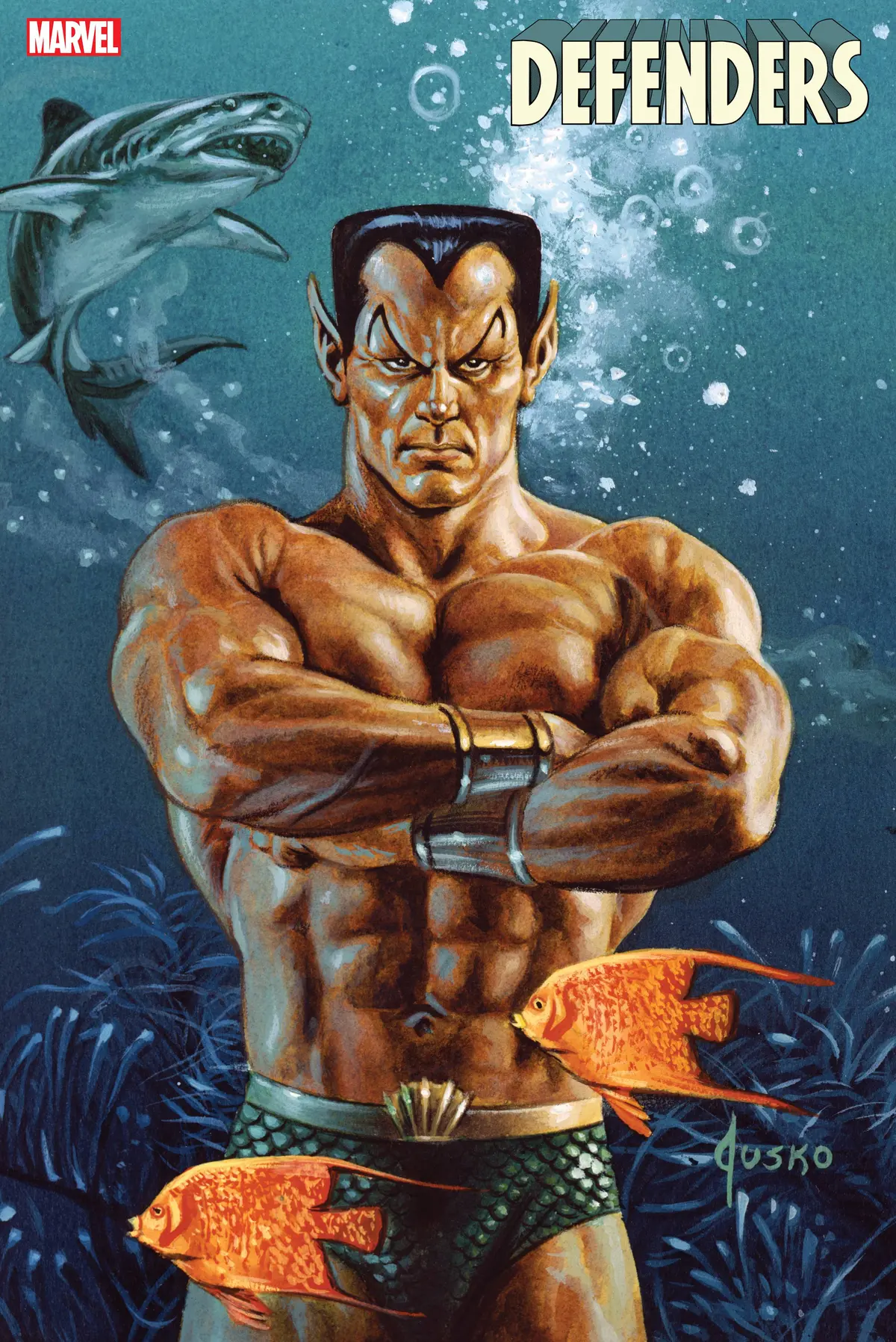 Defenders #3 (Of 5) Jusko Marvel Masterpieces Var 1