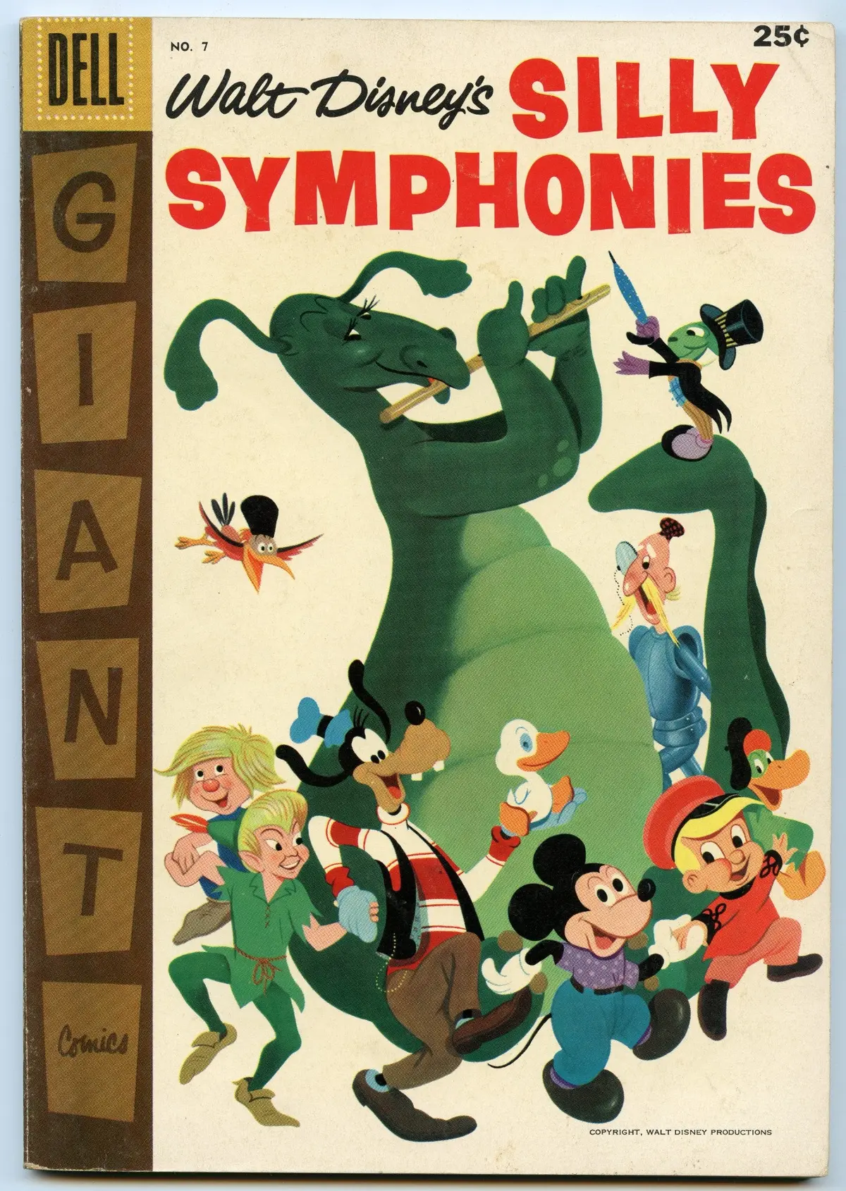 Dell Giant Comics - Silly Symphonies 7 (Feb 1957) Fi- (5.5) 1