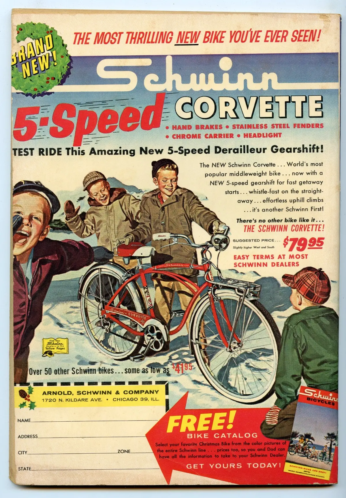 Dell Giants 53 (Dec 1961) Vg (4.0) 2