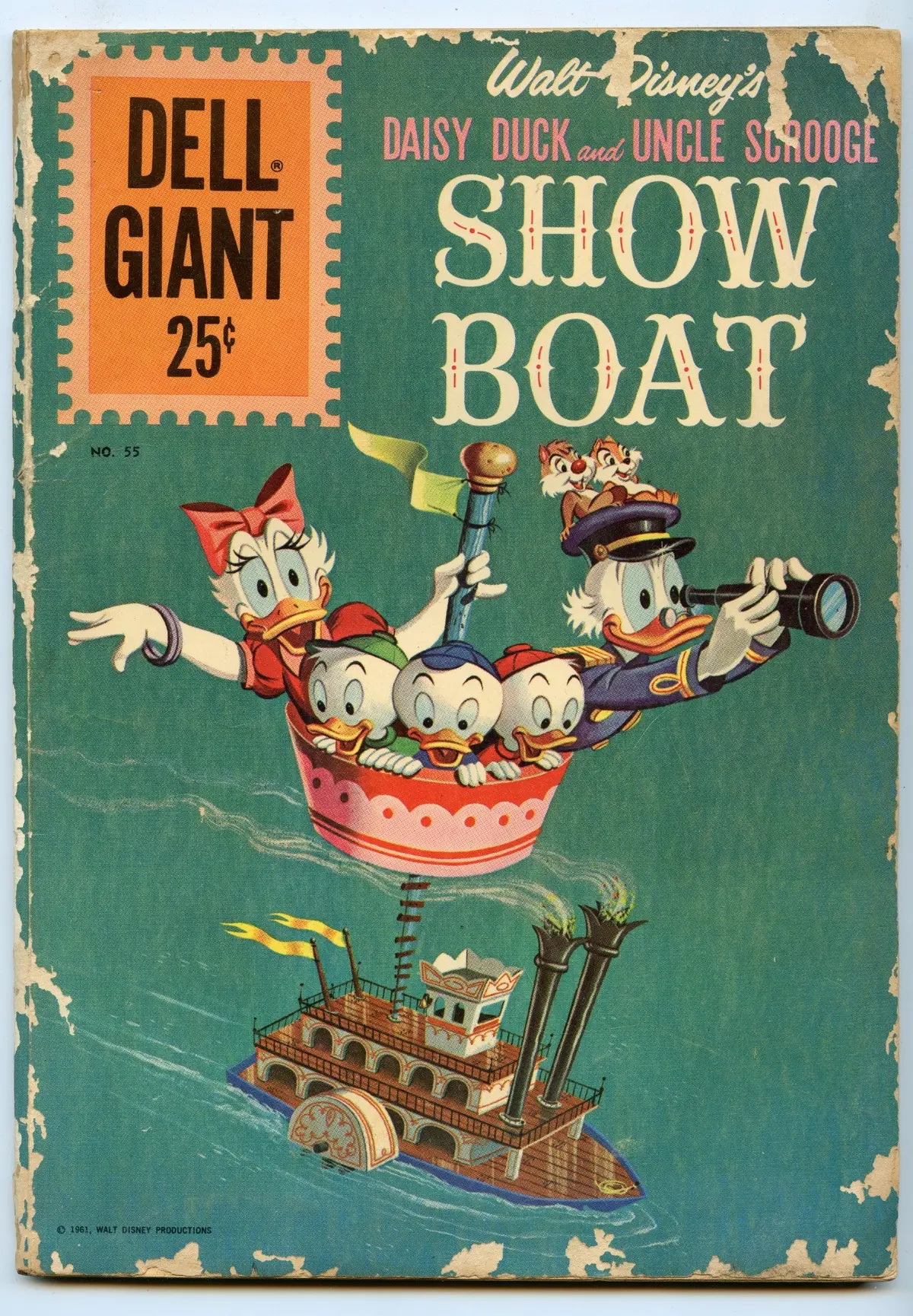 Dell Giants 55 (Sep 1961) Gd/Vg (3.0) 1
