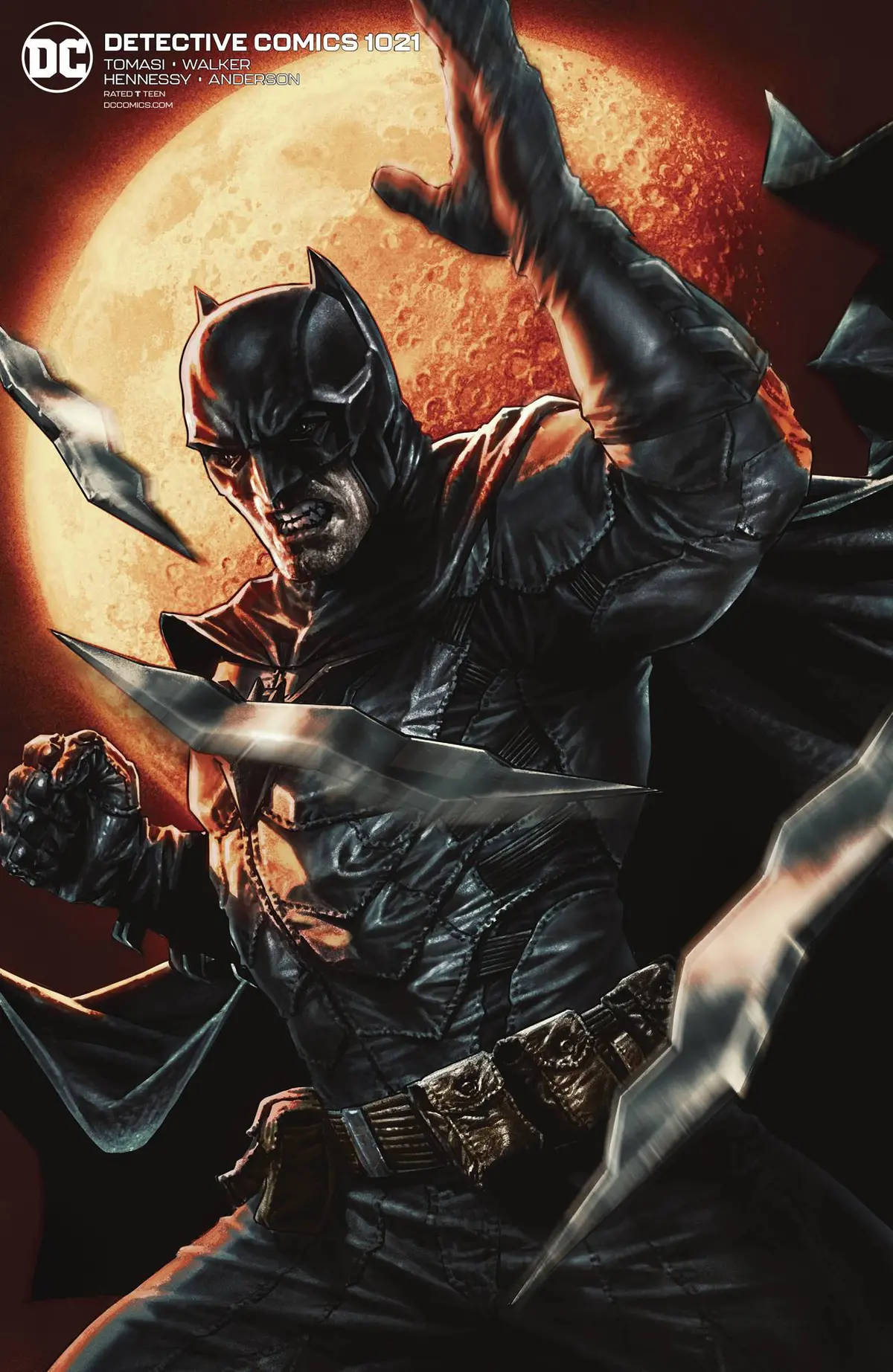 Detective Comics #1021 Card Stock Lee Bermejo Var Ed 1