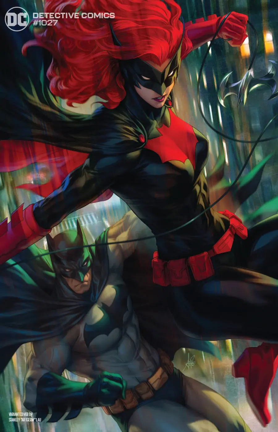Detective Comics #1027 Cvr D Stanley Artgerm Lau Batman Batwoman Var 1