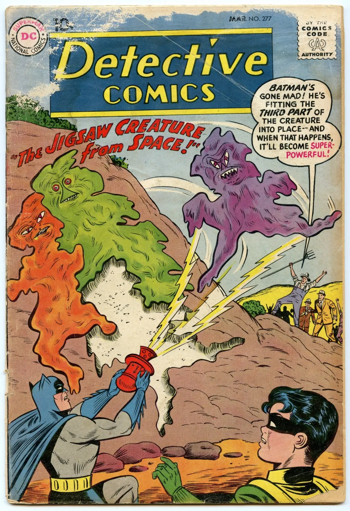 Detective Comics 277 (Mar 1960) Fa/Gd (1.5) 1