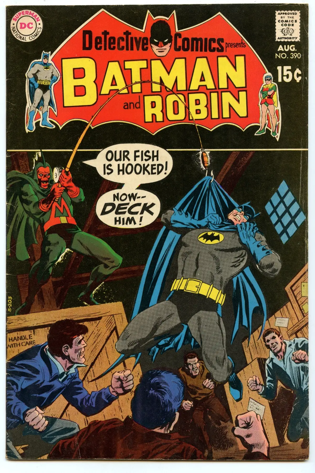 Detective Comics 390 (Aug 1969) Vf- (7.5) 1