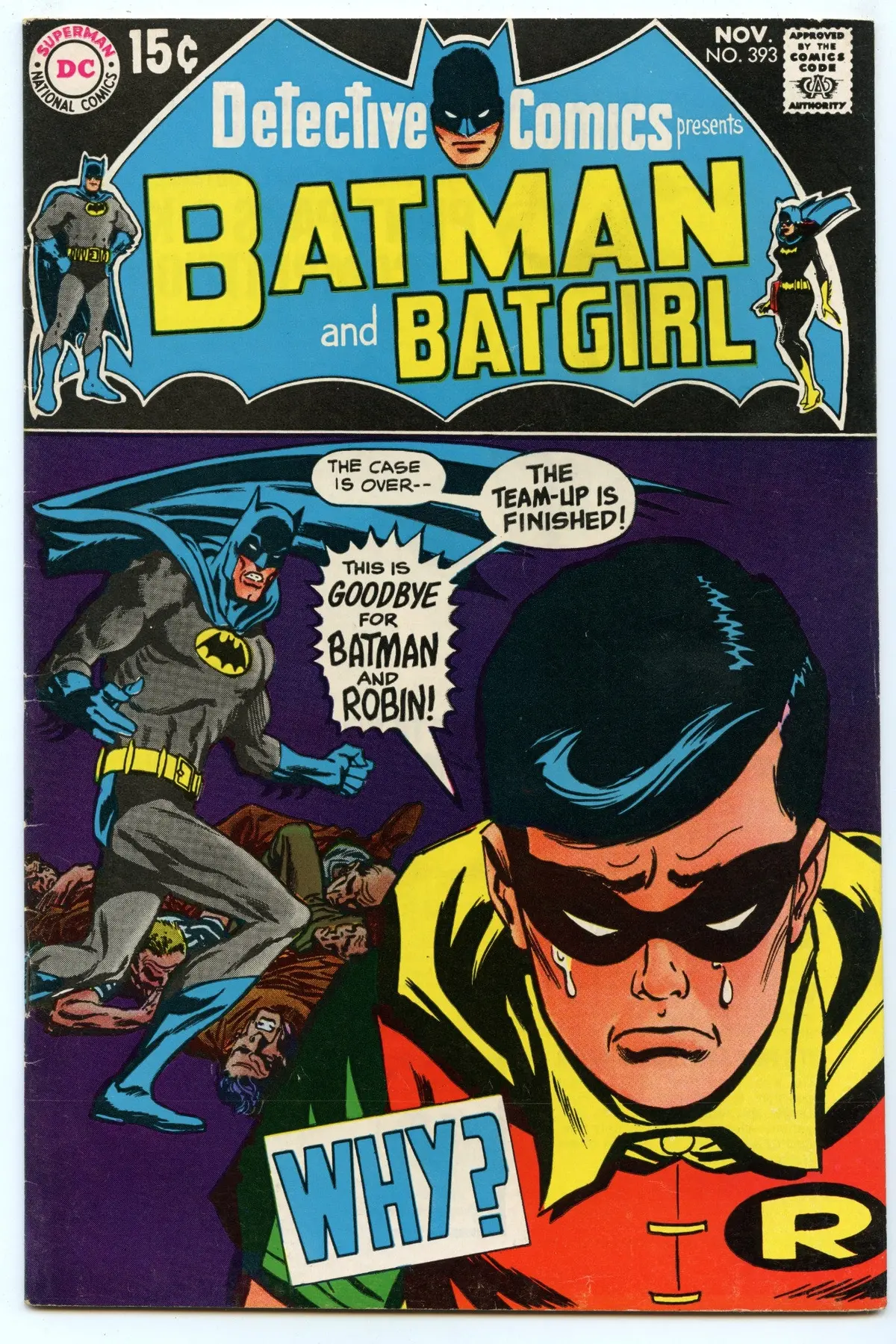 Detective Comics 393 (Nov 1969) Vf (8.0) 1