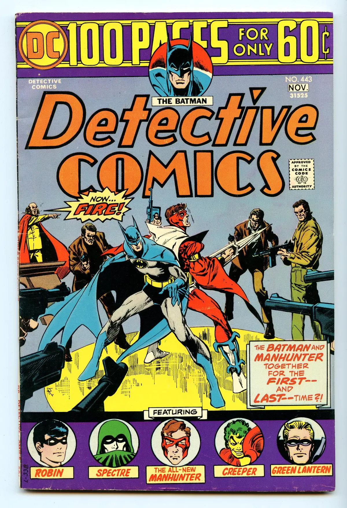 Detective Comics 443 (Nov 1974) Fi+ (6.5) 1