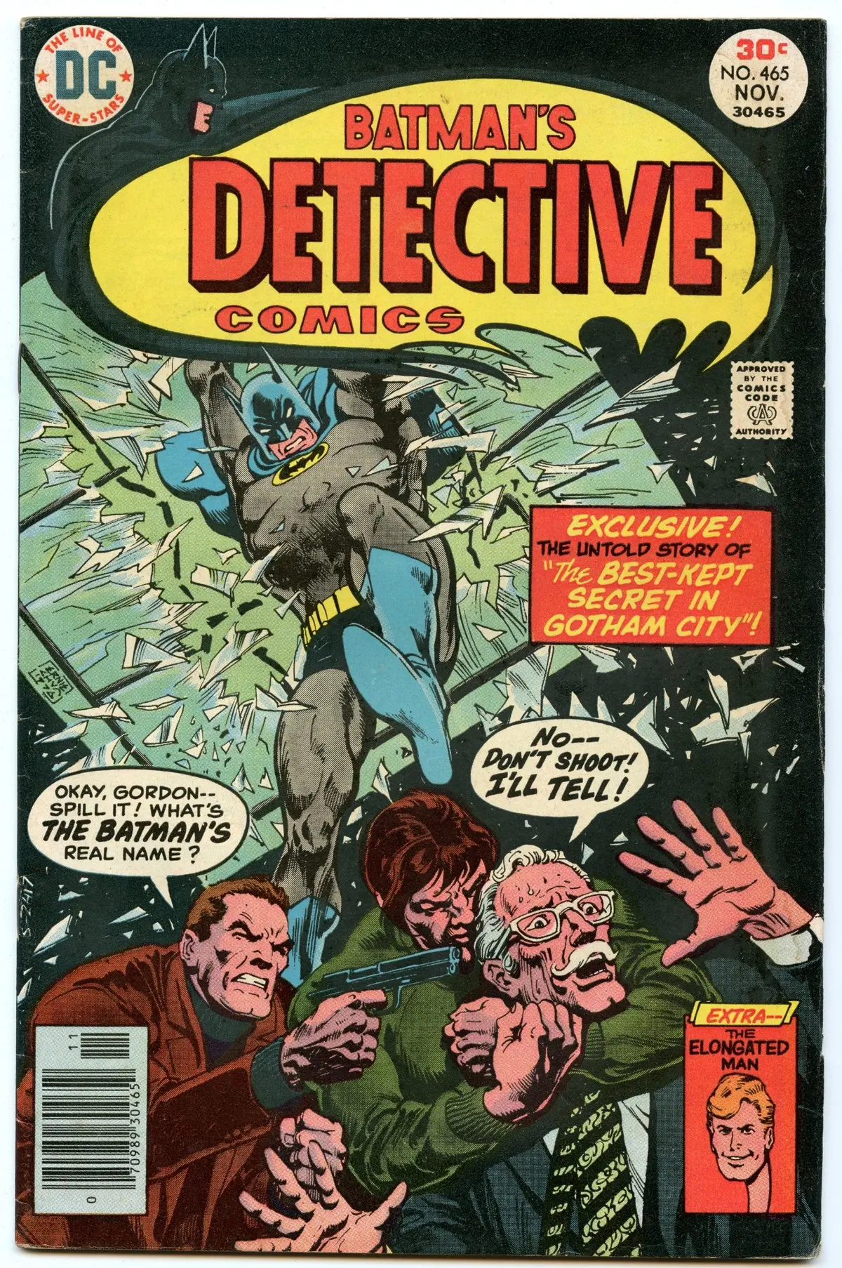 Detective Comics 465 (Nov 1976) Vg (4.0) 1