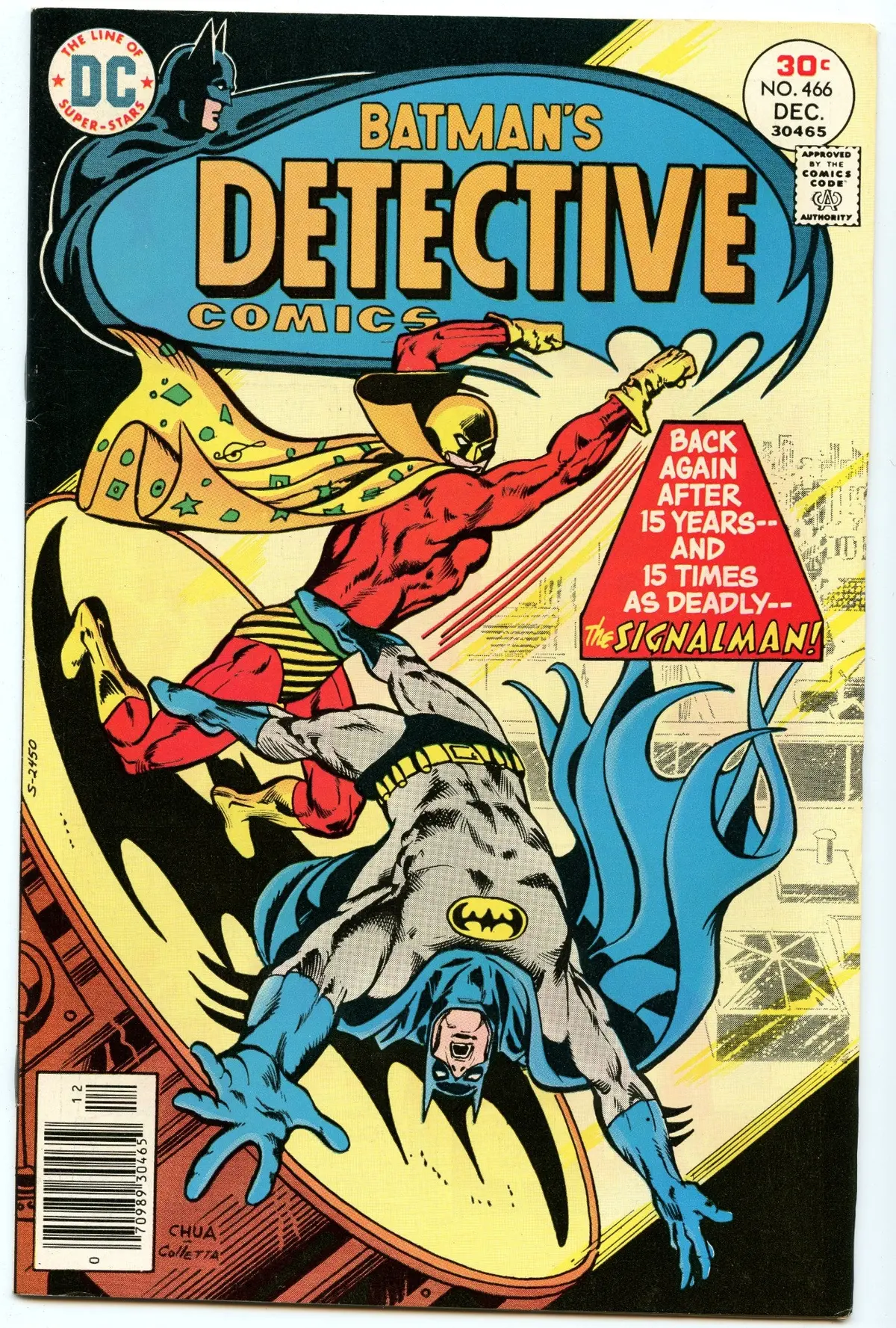 Detective Comics 466 (Dec 1976) Nm- (9.2) 1