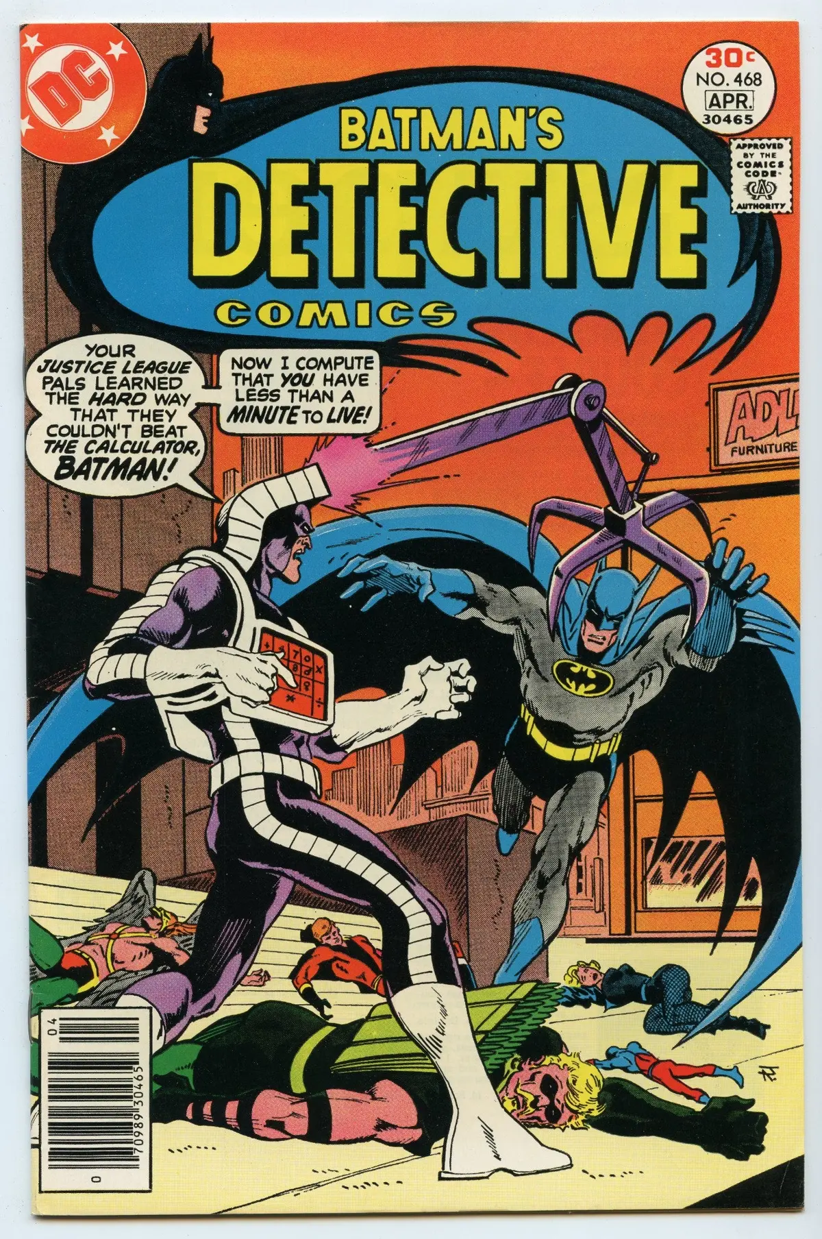 Detective Comics 468 (Apr 1977) Vf+ (8.5) 1