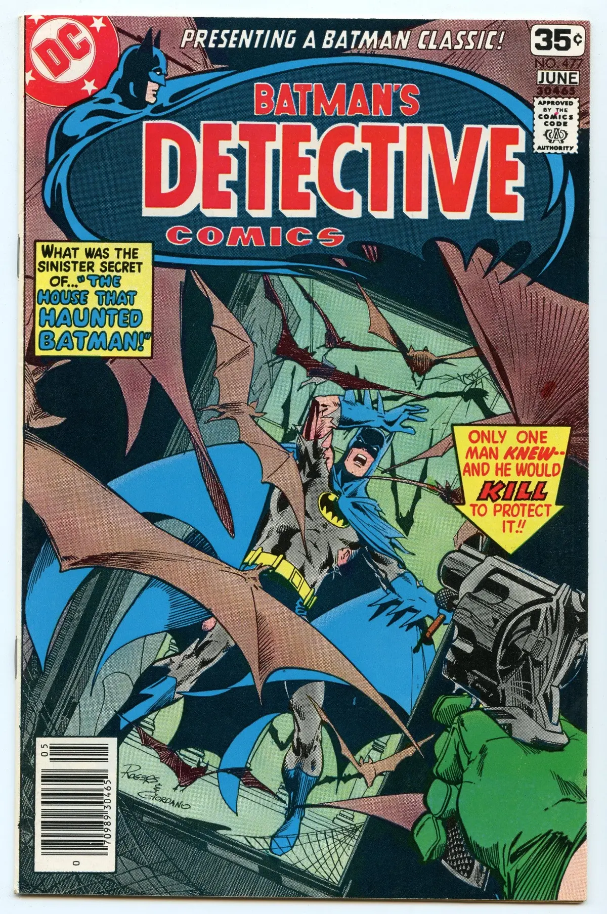 Detective Comics 477 (Jun 1978) Fi/Vf (7.0) 1
