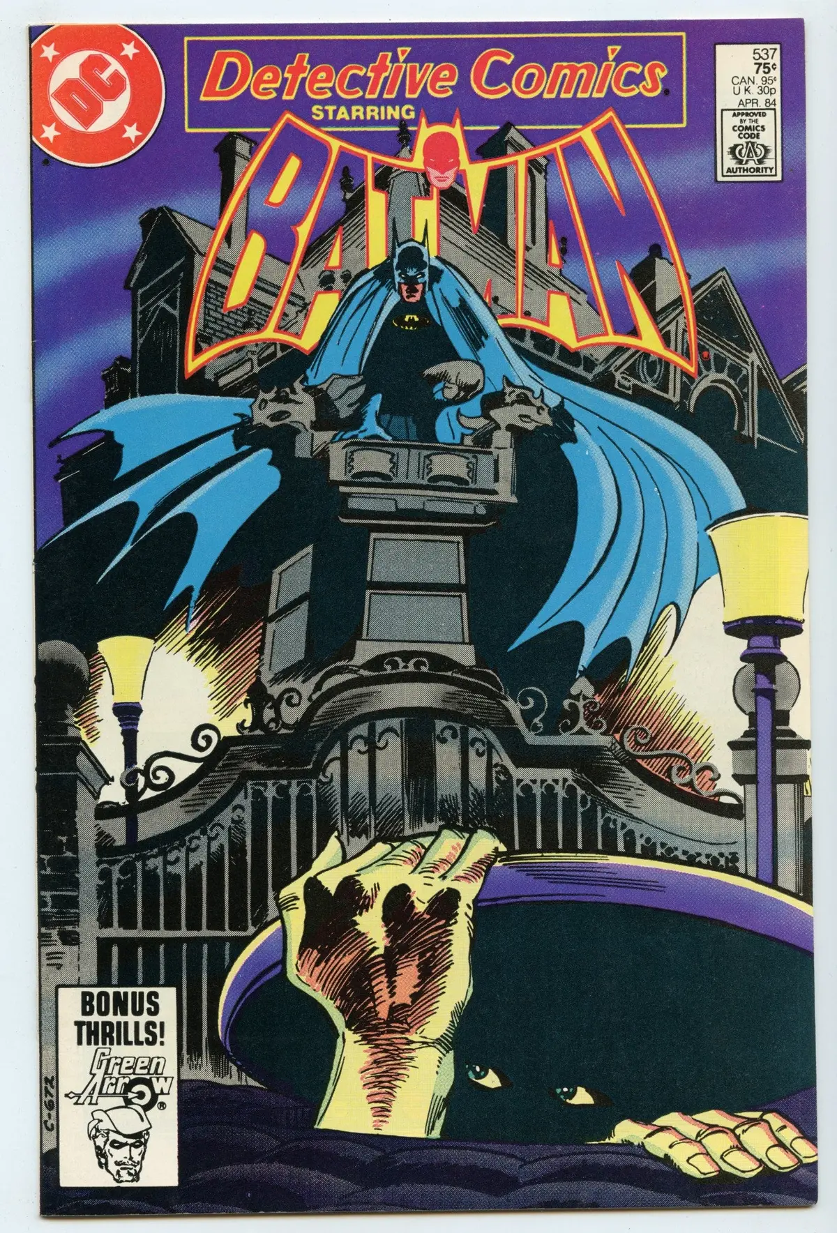 Detective Comics 537 (Apr 1984) Nm- (9.2) 1