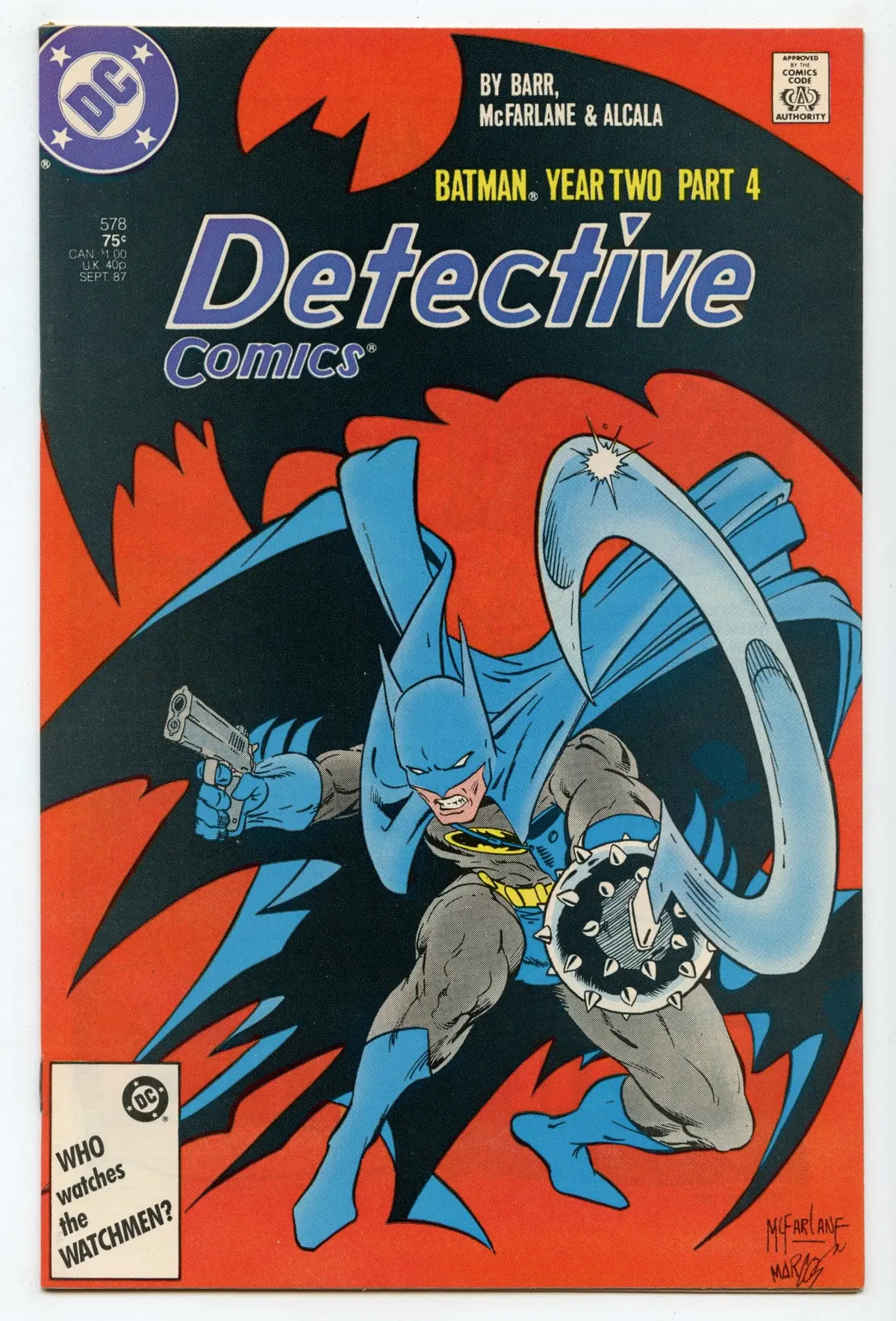 Detective Comics 578 (Sep 1987) Nm- (9.2) 1