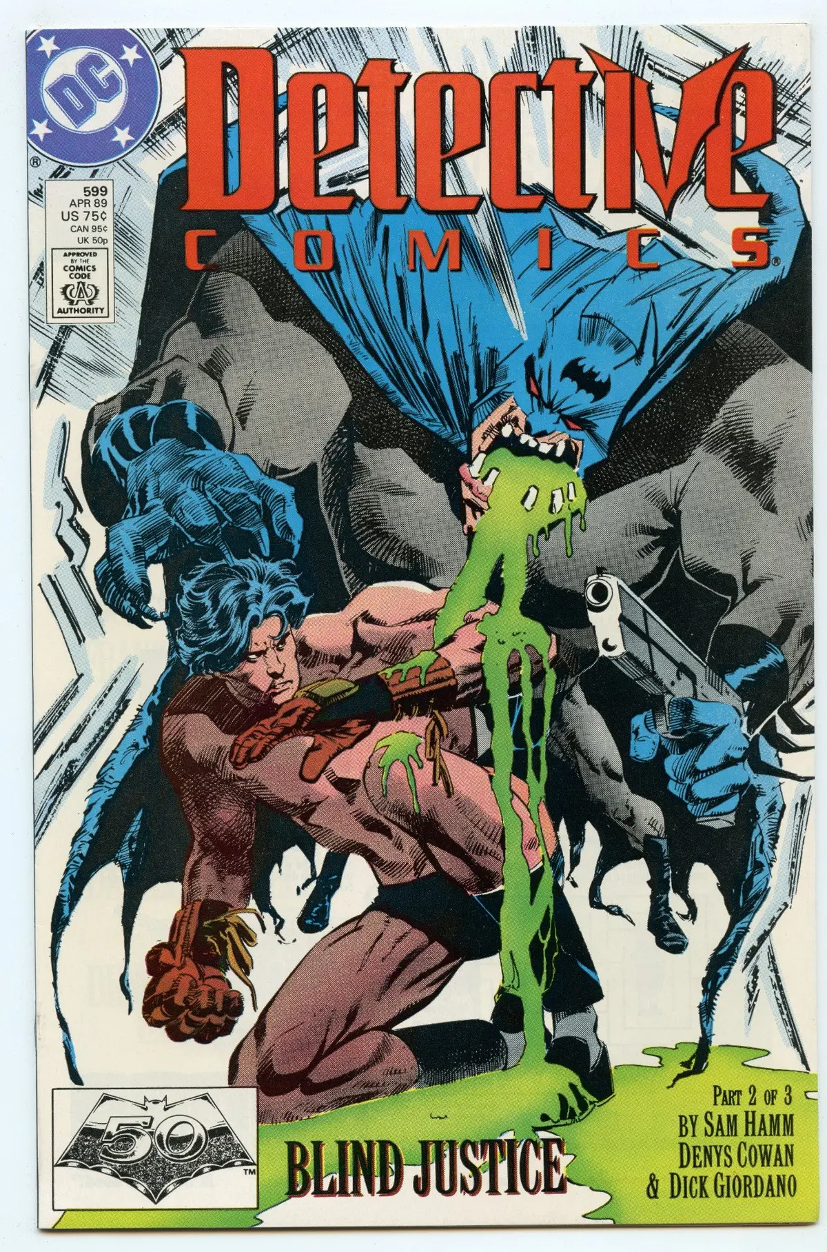 Detective Comics 599 (Apr 1989) Nm- (9.2) 1