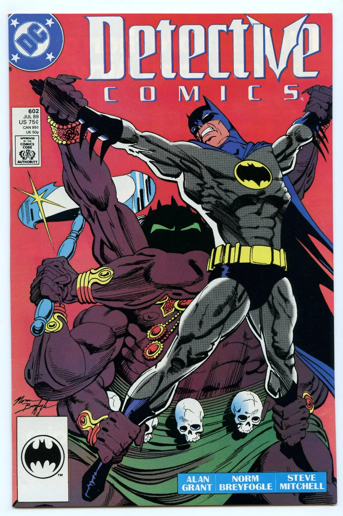 Detective Comics 602 (Jul 1989) Nm- (9.2) 1