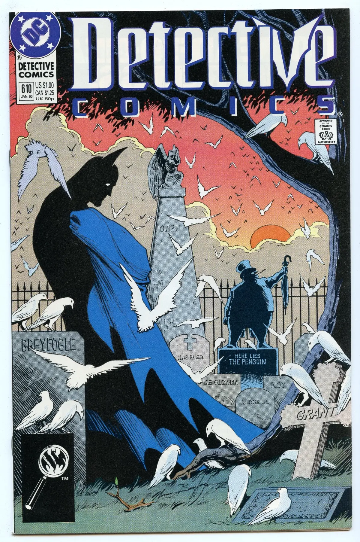 Detective Comics 610 (Jan 1990) Nm- (9.2) 1