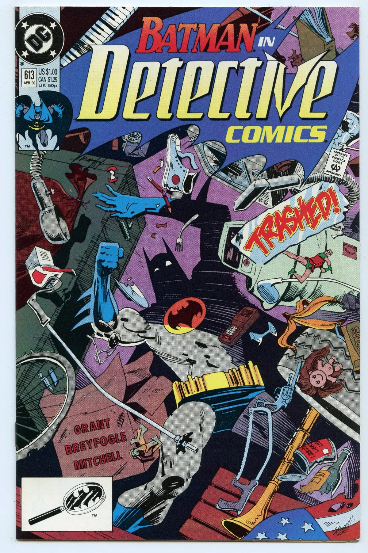 Detective Comics 613 (Apr 1990) Nm- (9.2) 1