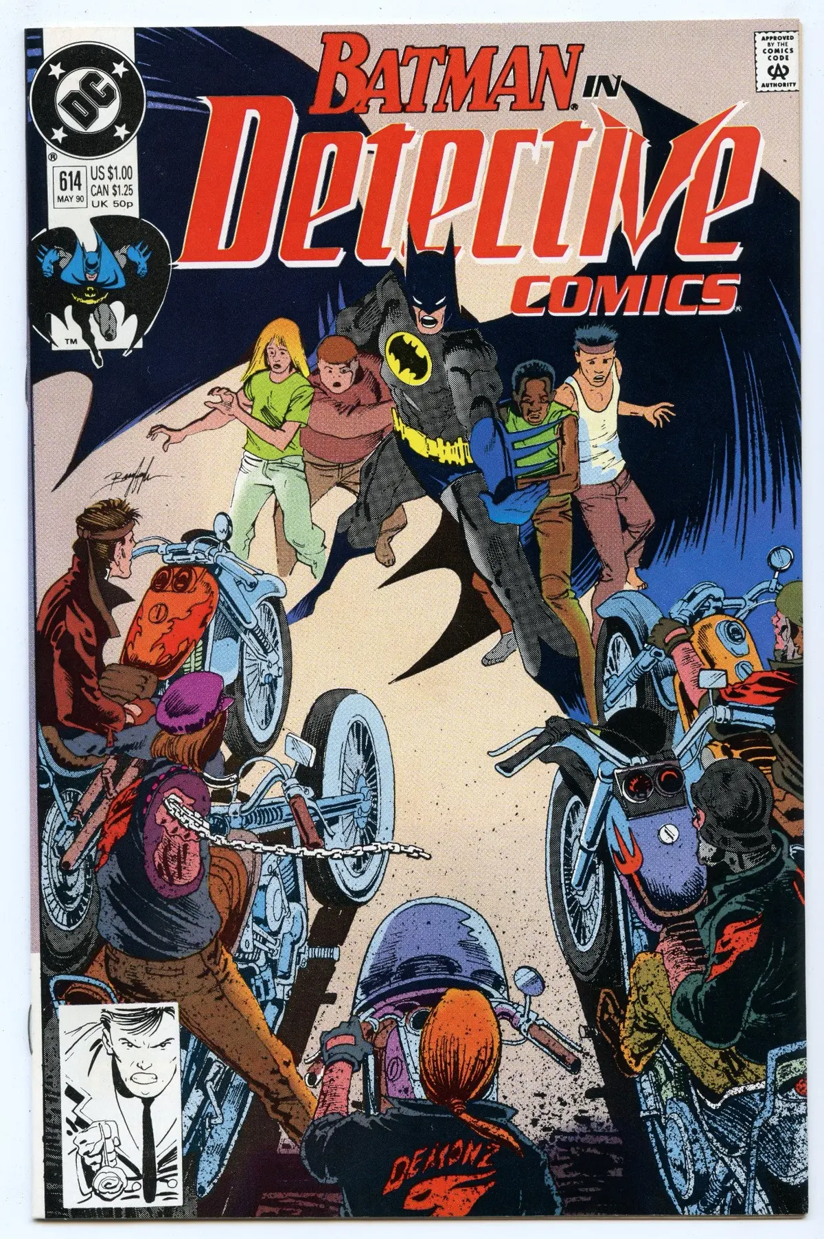 Detective Comics 614 (May 1990) Nm- (9.2) 1