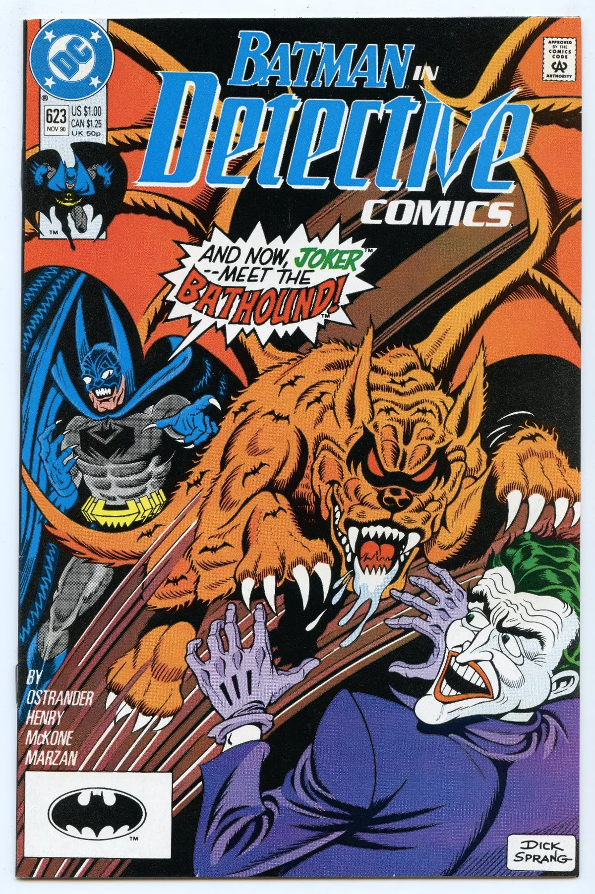 Detective Comics 623 (Nov 1990) Nm- (9.2) 1