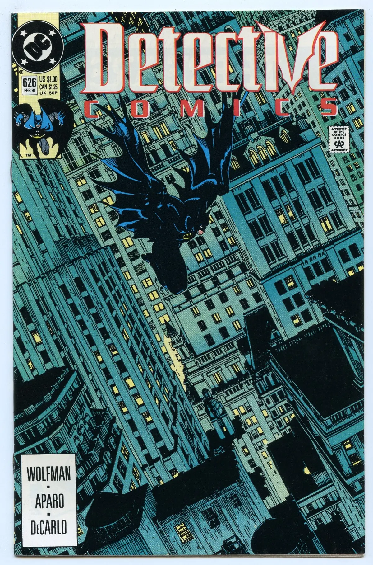 Detective Comics 626 (Feb 1991) Nm- (9.2) - 1St Executioner 1
