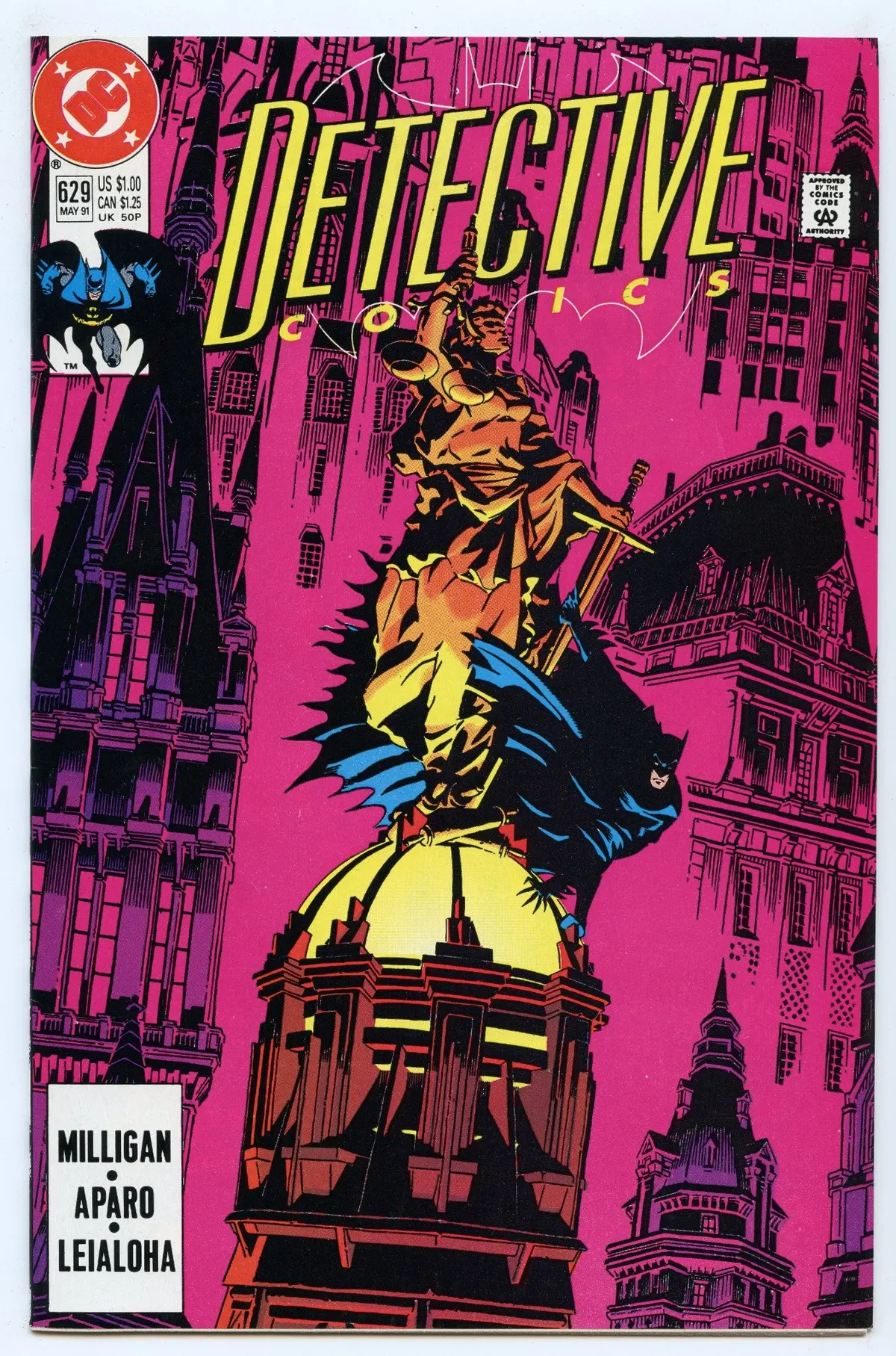 Detective Comics 629 (May 1991) Nm- (9.2) - 1St Blackgate Penitentiary 1