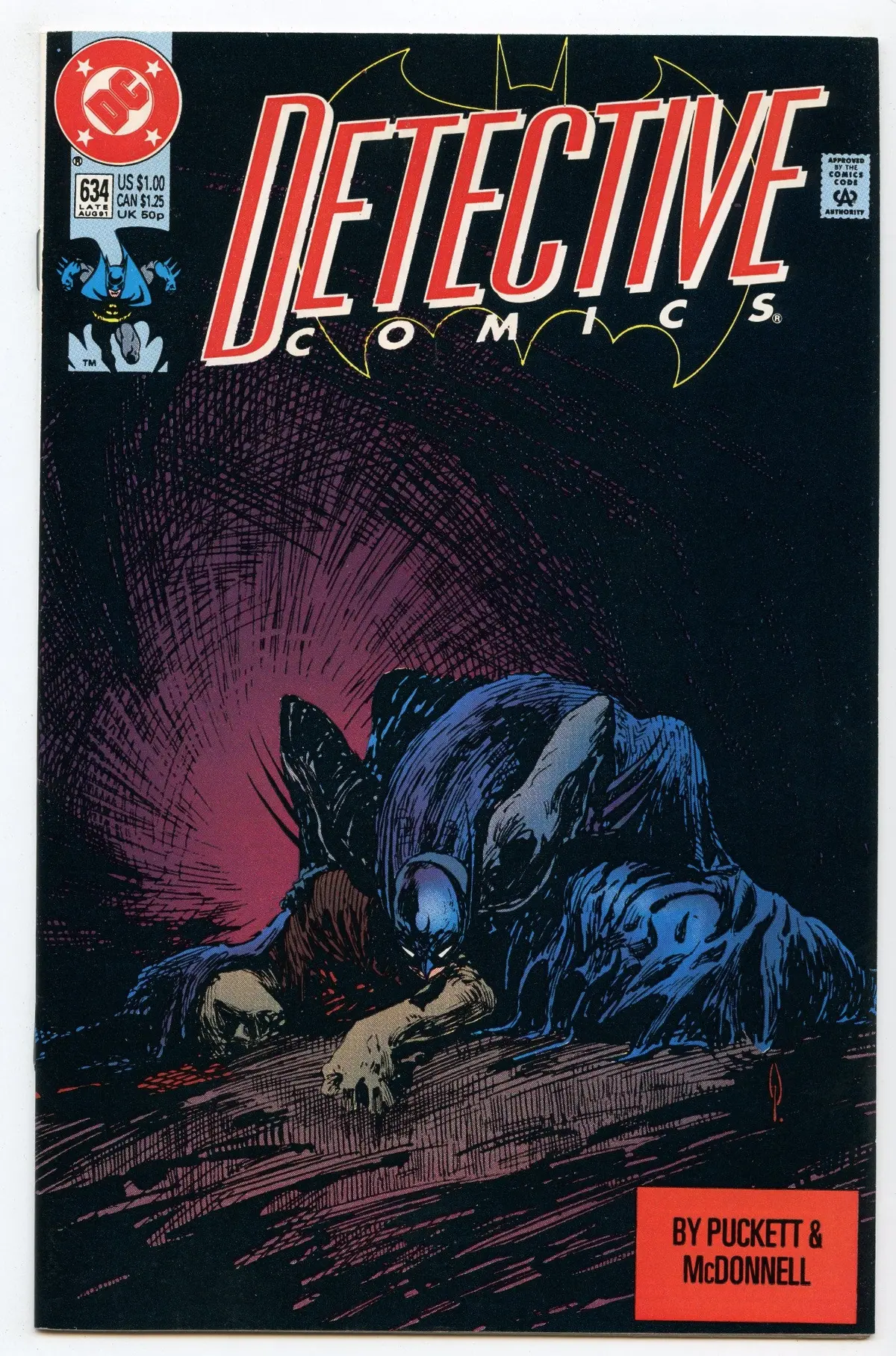 Detective Comics 634 (Aug 1991) Nm- (9.2) 1